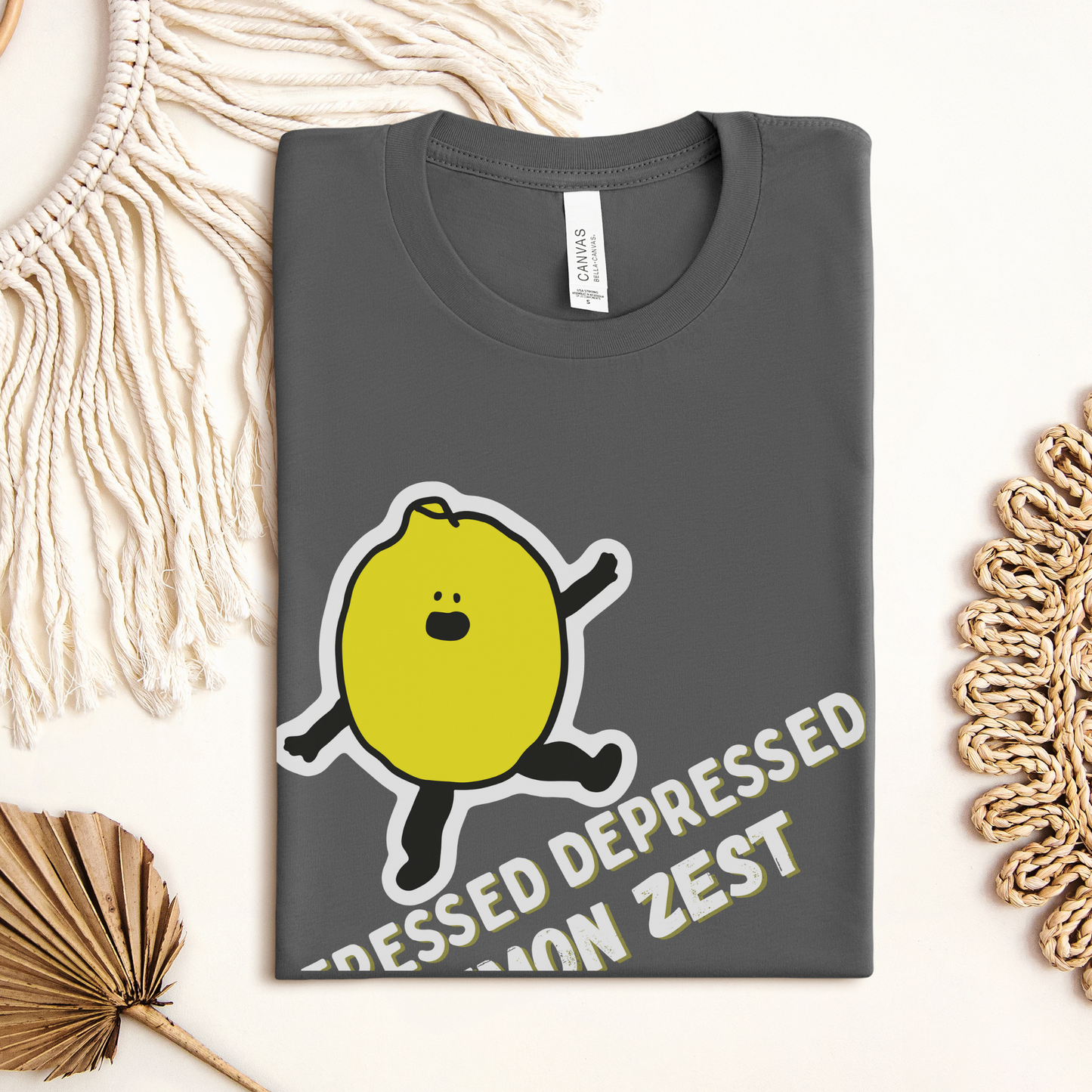 Stressed Depressed Lemon Zest™ | Staple Graphic Tee