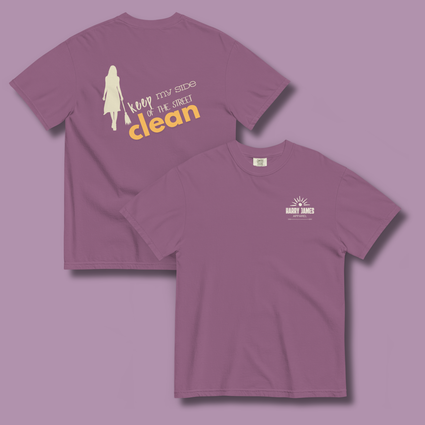 I Keep My Side Clean™ | Heavyweight Graphic Tee