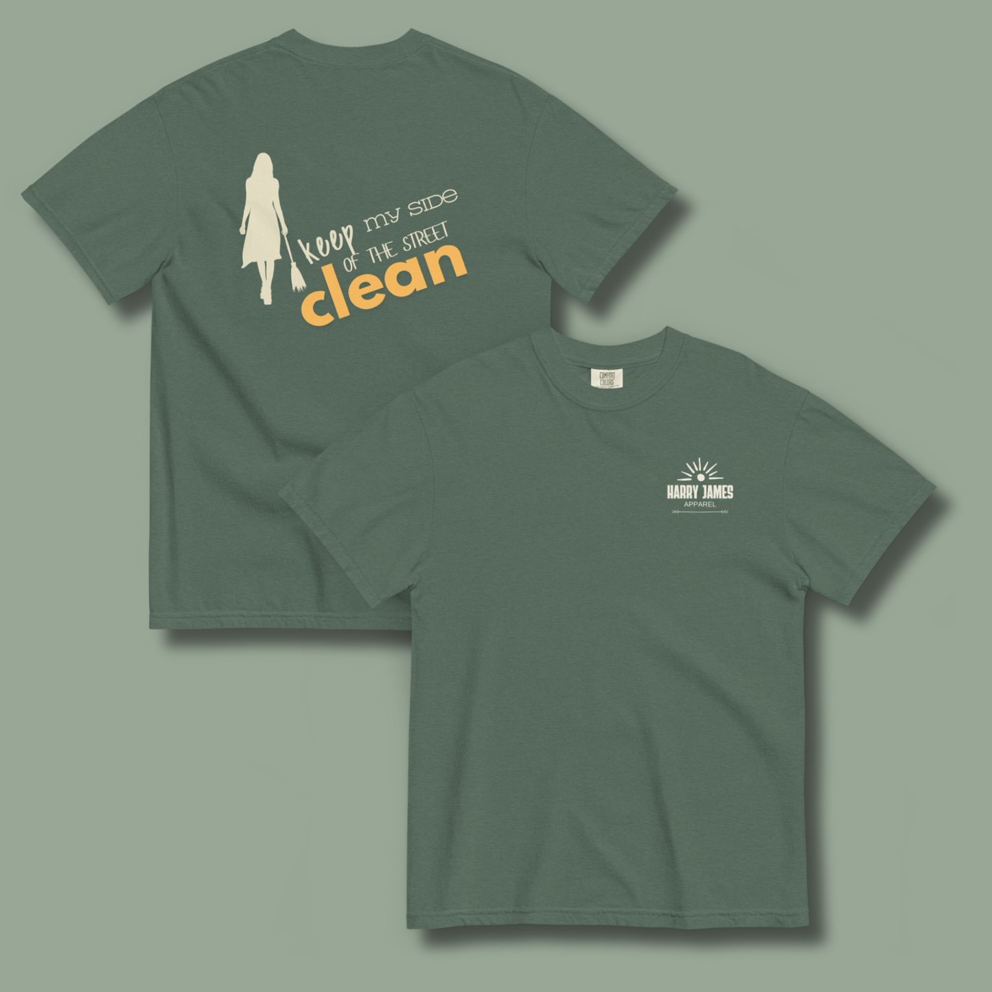 I Keep My Side Clean™ | Heavyweight Graphic Tee