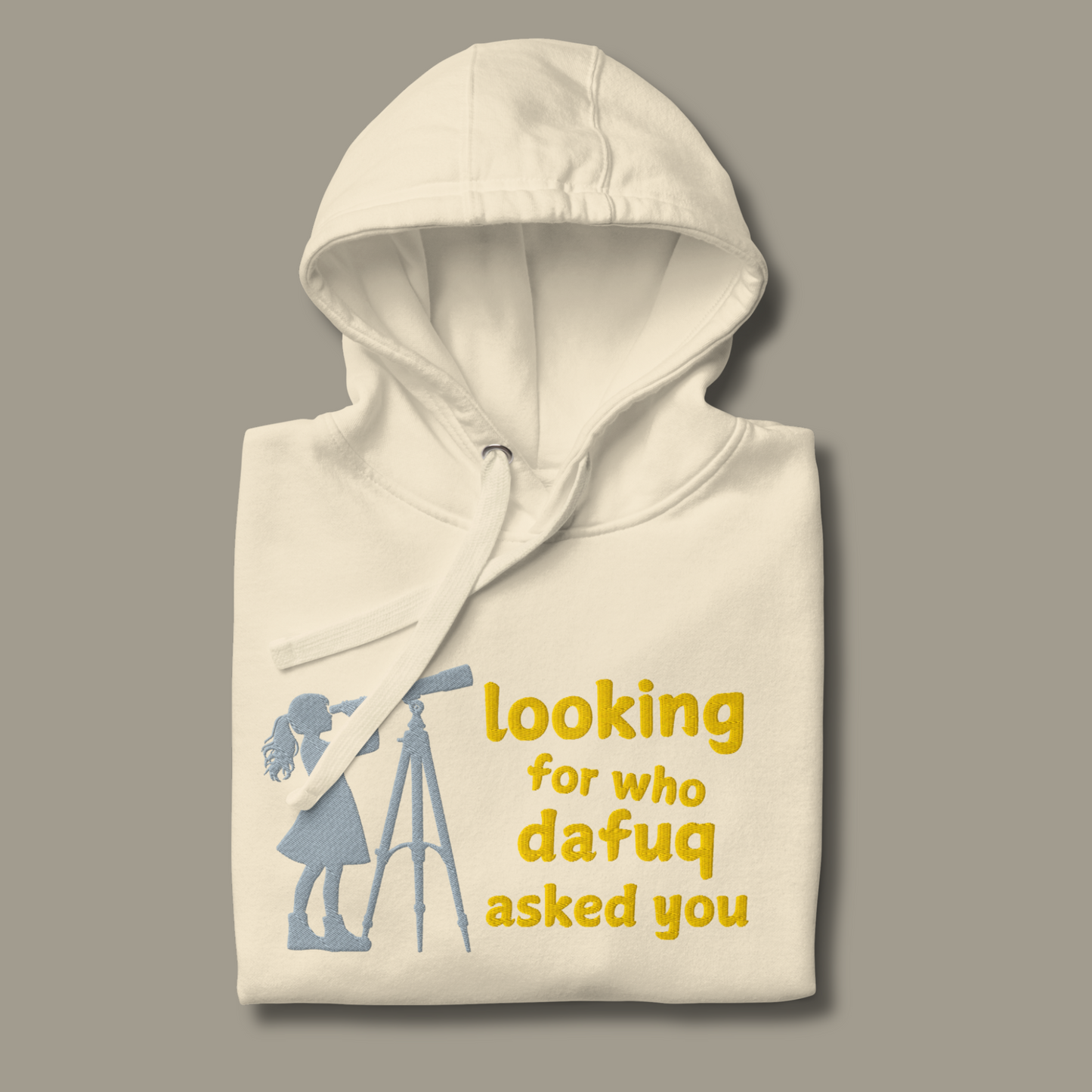 Looking™ | Premium Embroidered Hoodie