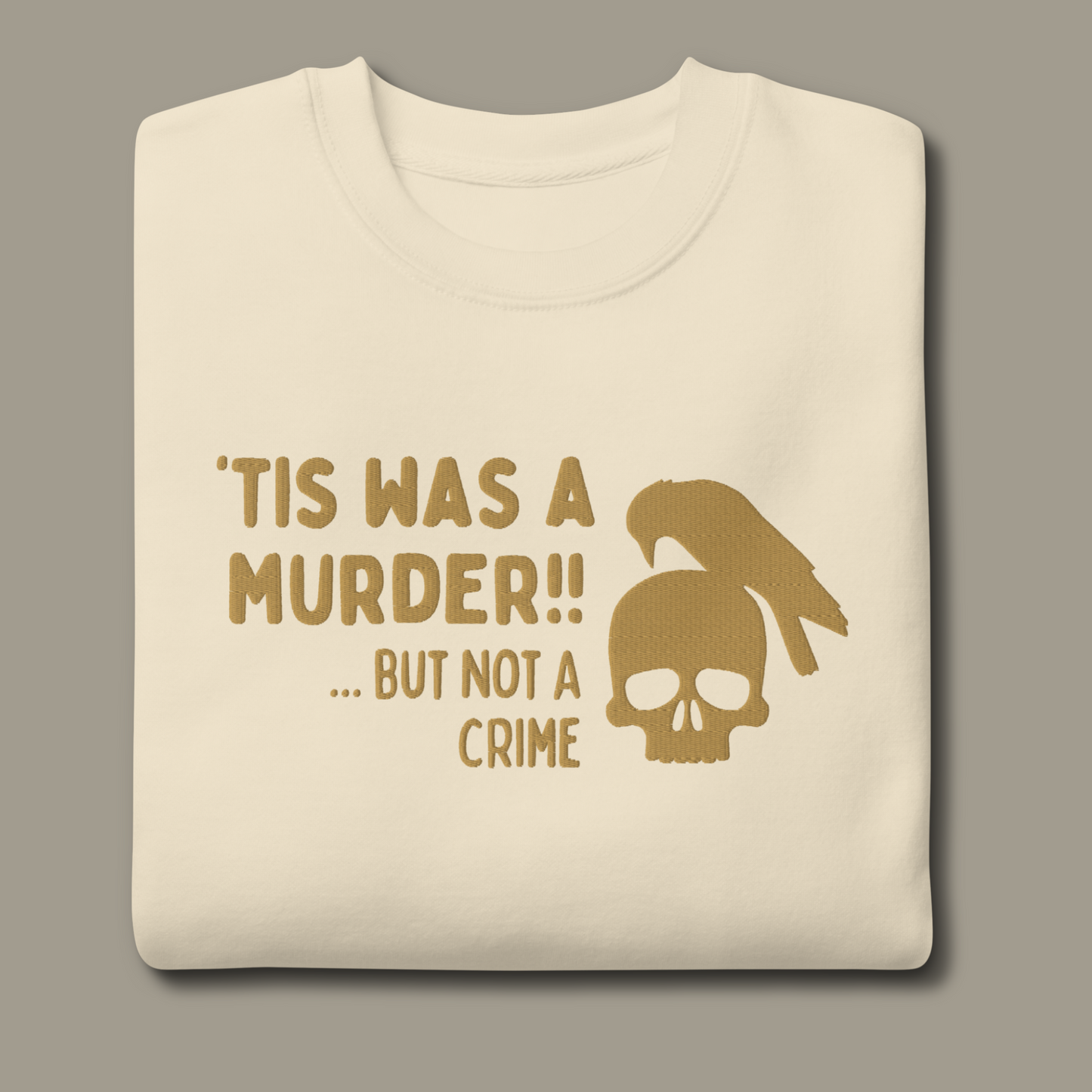 Murder of Crows™ | Premium Embroidered Sweatshirt