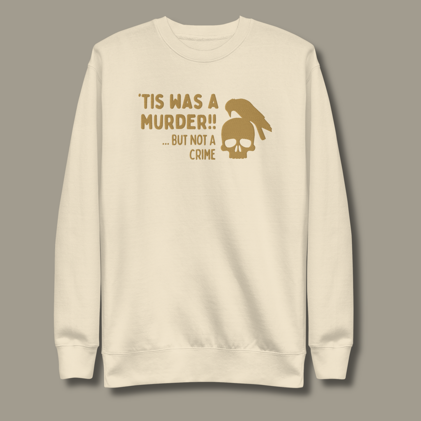 Murder of Crows™ | Premium Embroidered Sweatshirt