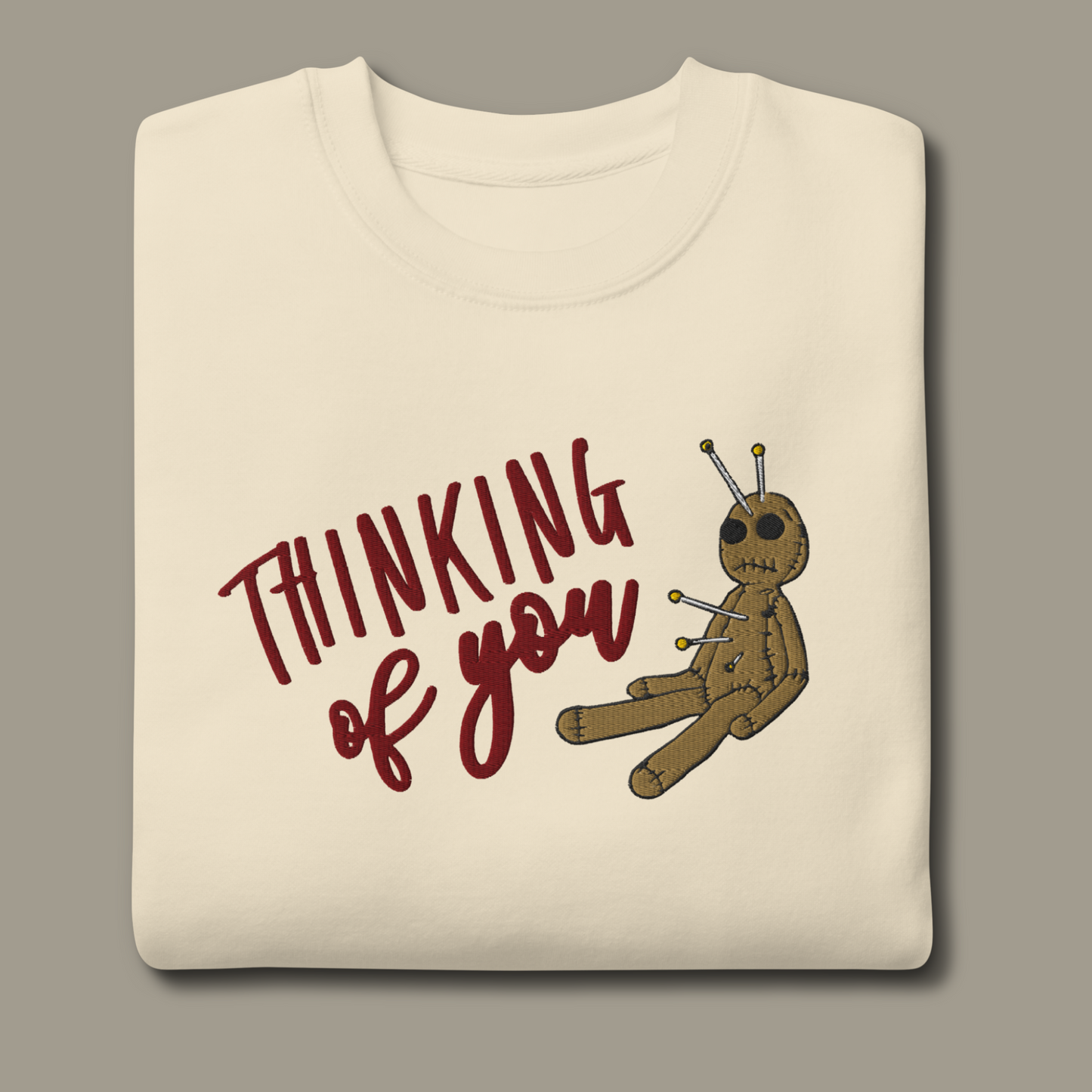 Thinking of You™ | Premium Embroidered Sweatshirt
