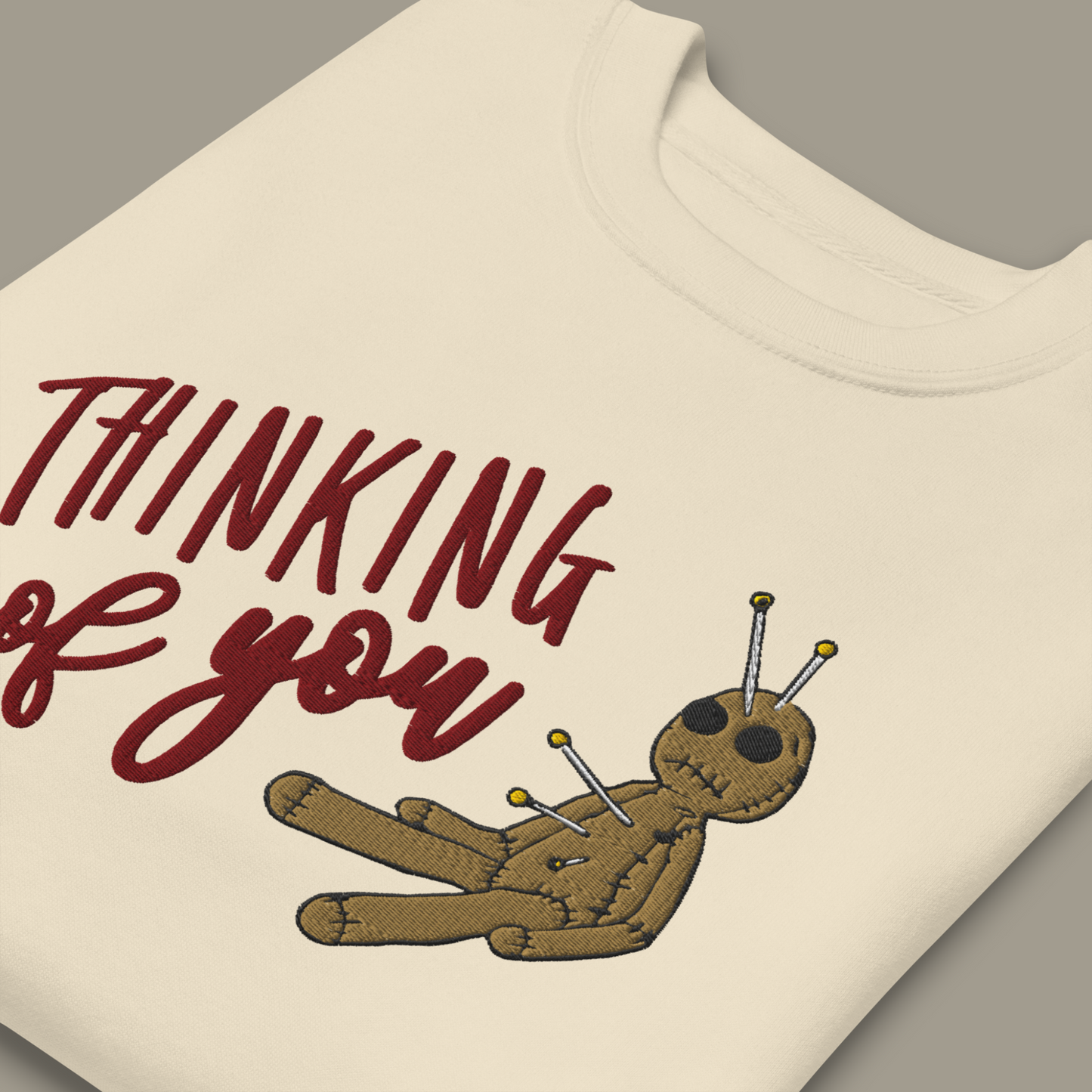 Thinking of You™ | Premium Embroidered Sweatshirt