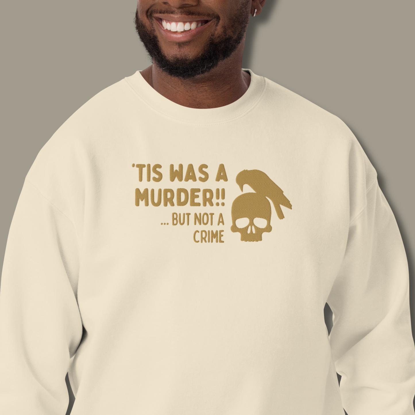 Murder of Crows™ | Premium Embroidered Sweatshirt
