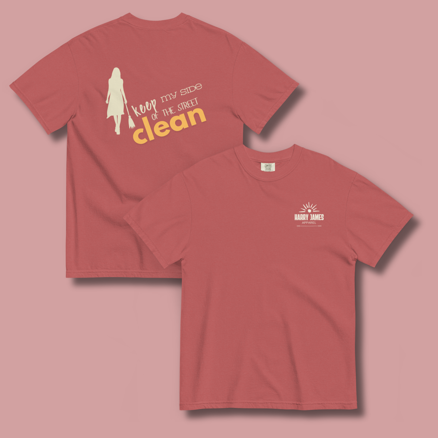 I Keep My Side Clean™ | Heavyweight Graphic Tee
