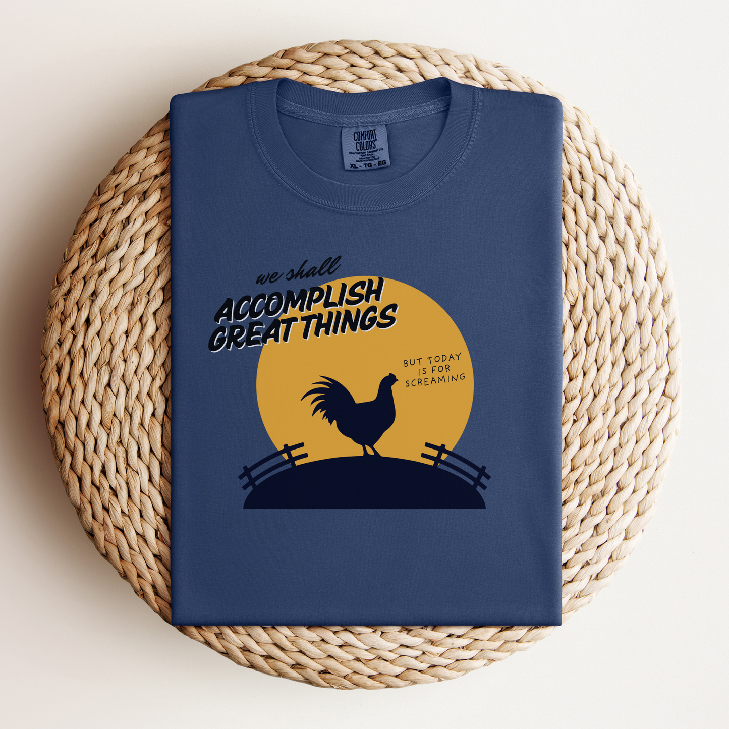 Today is for Screaming™ | Heavyweight Graphic Tee