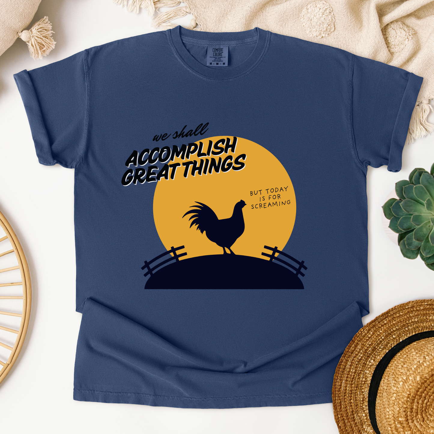 Today is for Screaming™ | Heavyweight Graphic Tee