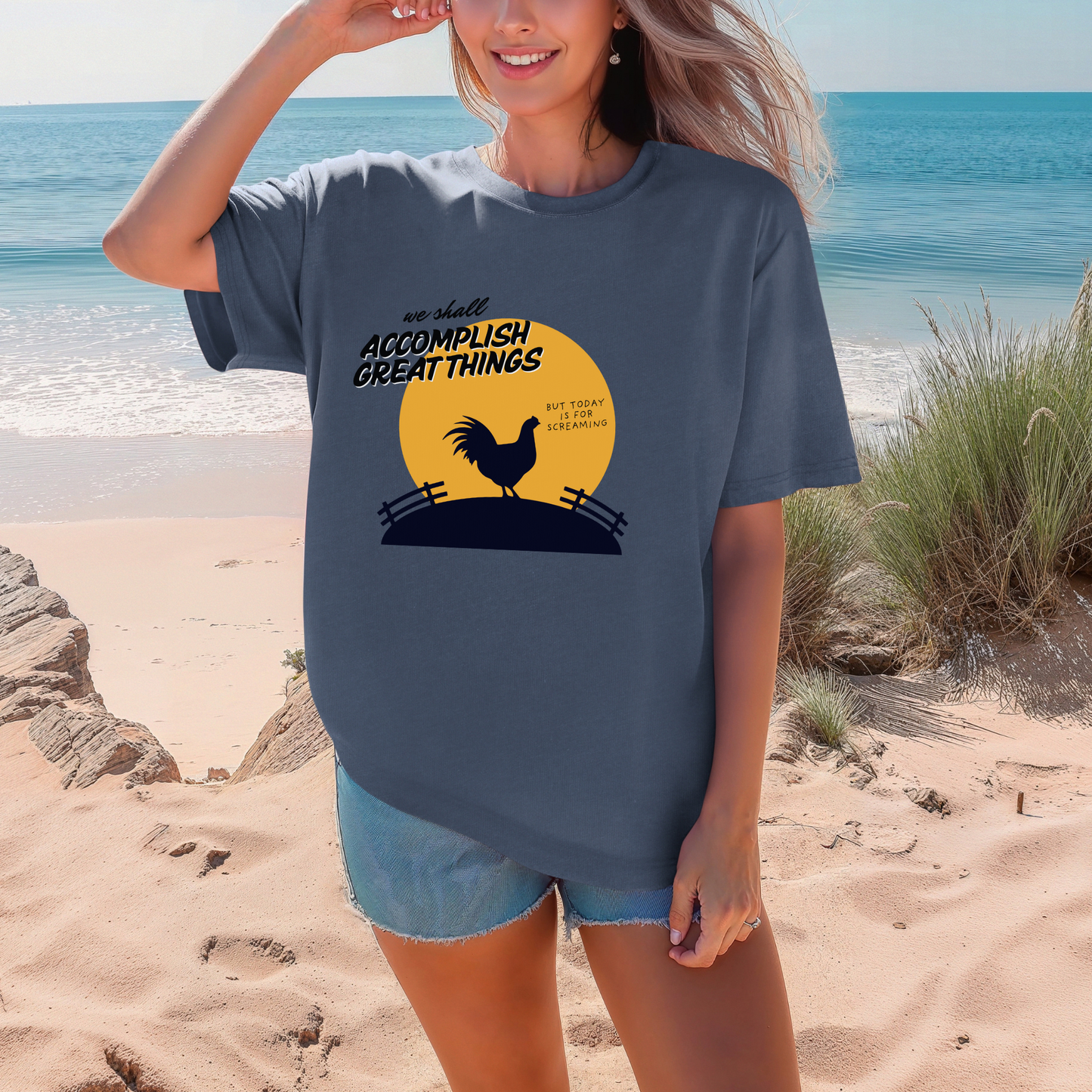 Today is for Screaming™ | Heavyweight Graphic Tee