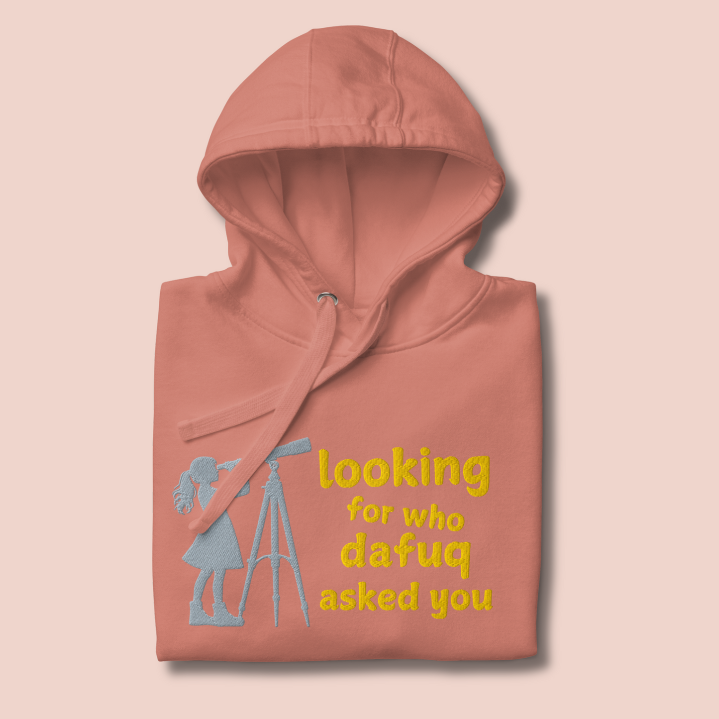 Looking™ | Premium Embroidered Hoodie