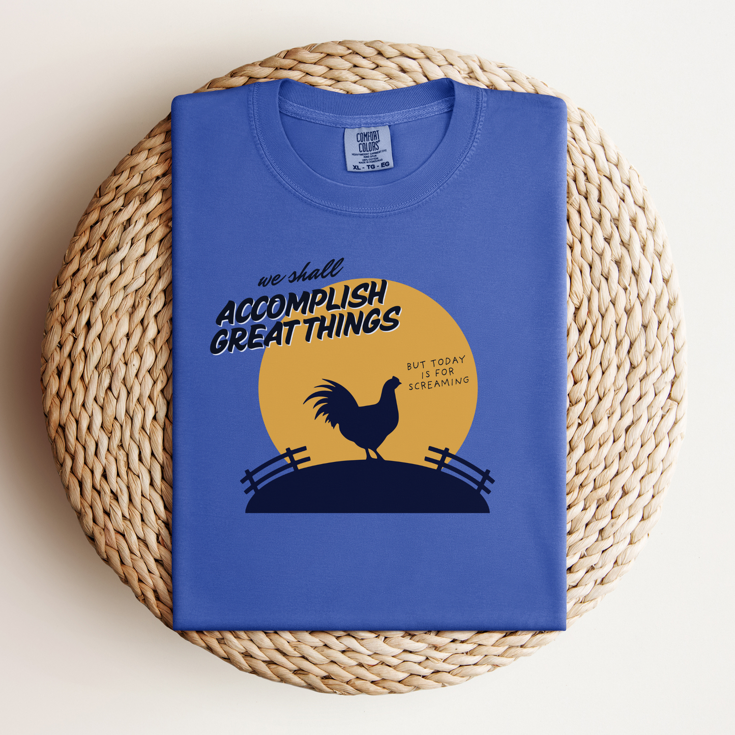 Today is for Screaming™ | Heavyweight Graphic Tee