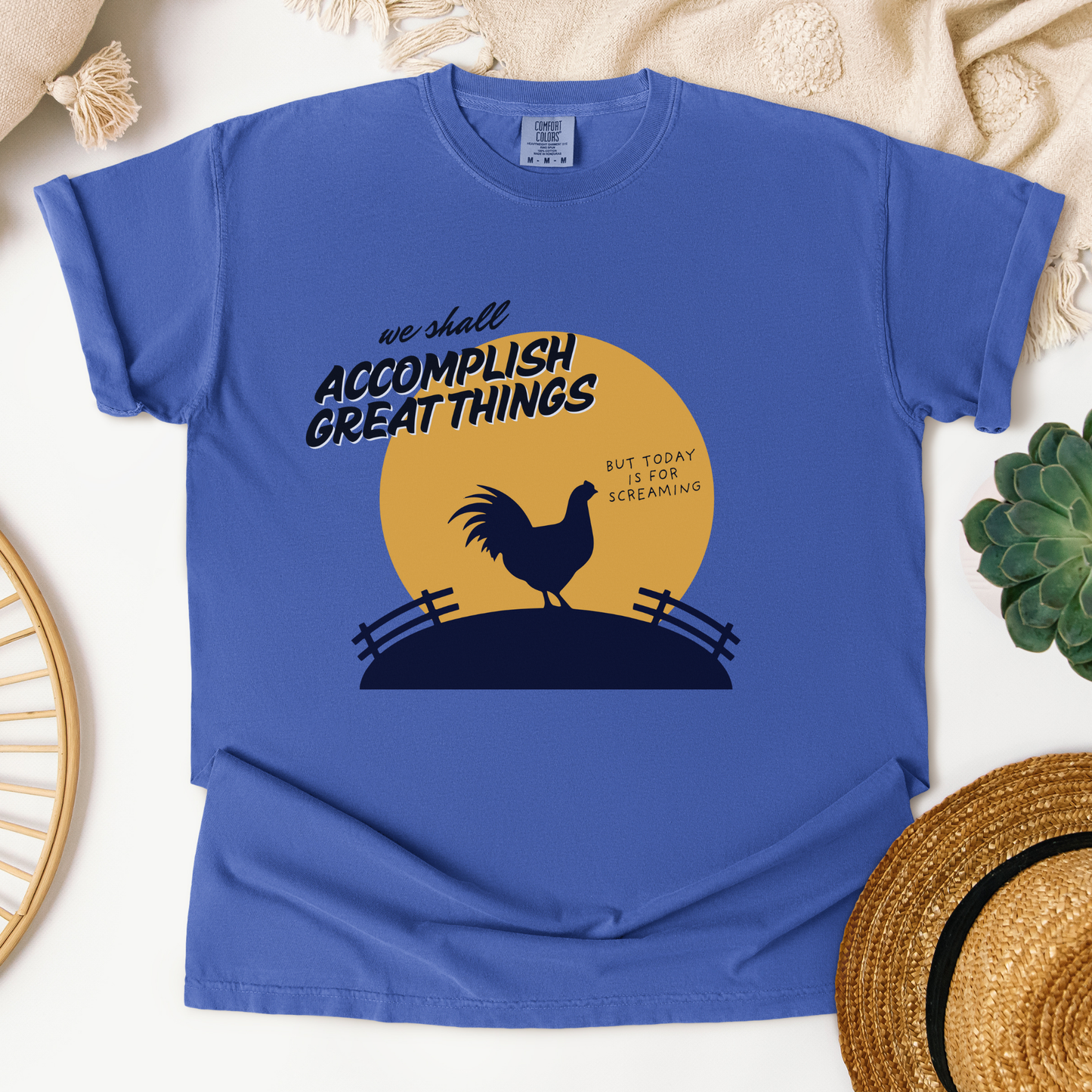 Today is for Screaming™ | Heavyweight Graphic Tee