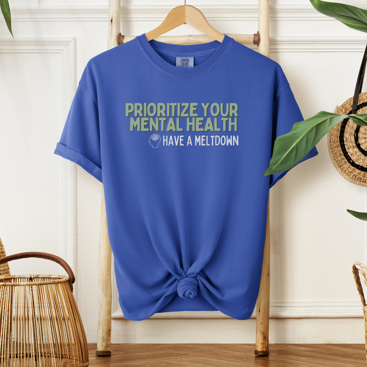 Prioritize Your Mental Health™ | Heavyweight Graphic Tee