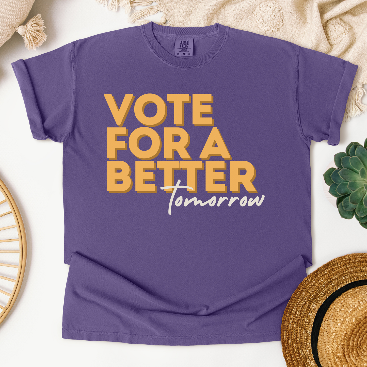 Vote For A Better Tomorrow™ | Heavyweight Graphic Tee