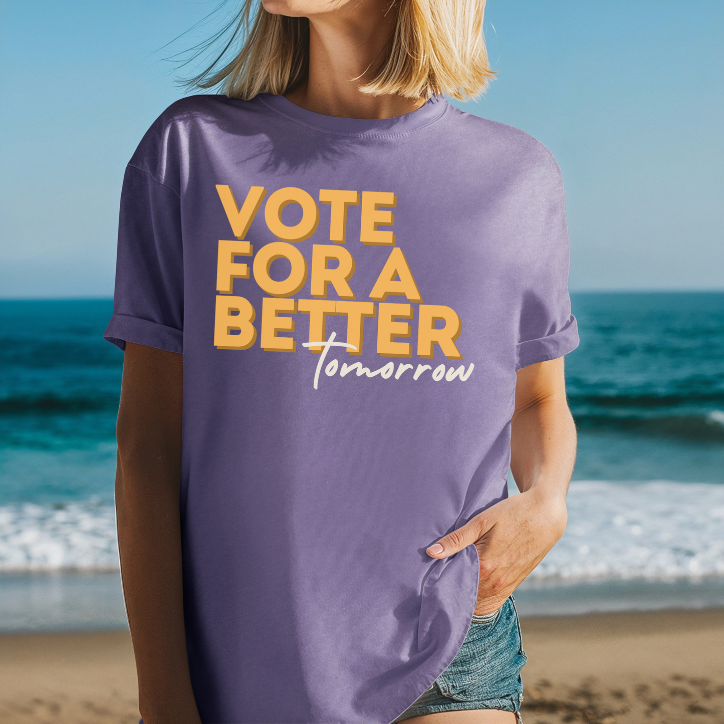Vote For A Better Tomorrow™ | Heavyweight Graphic Tee