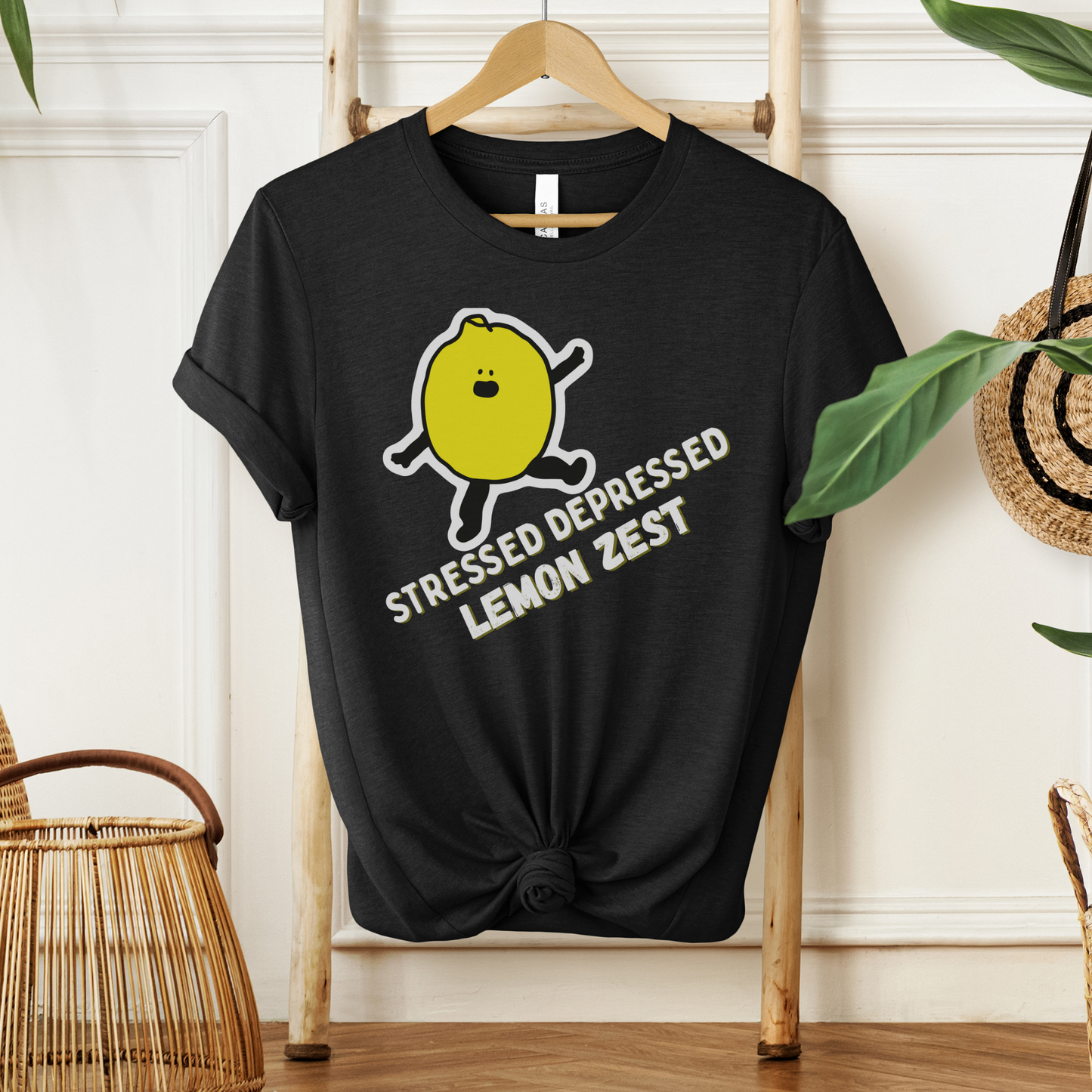 Stressed Depressed Lemon Zest™ | Staple Graphic Tee
