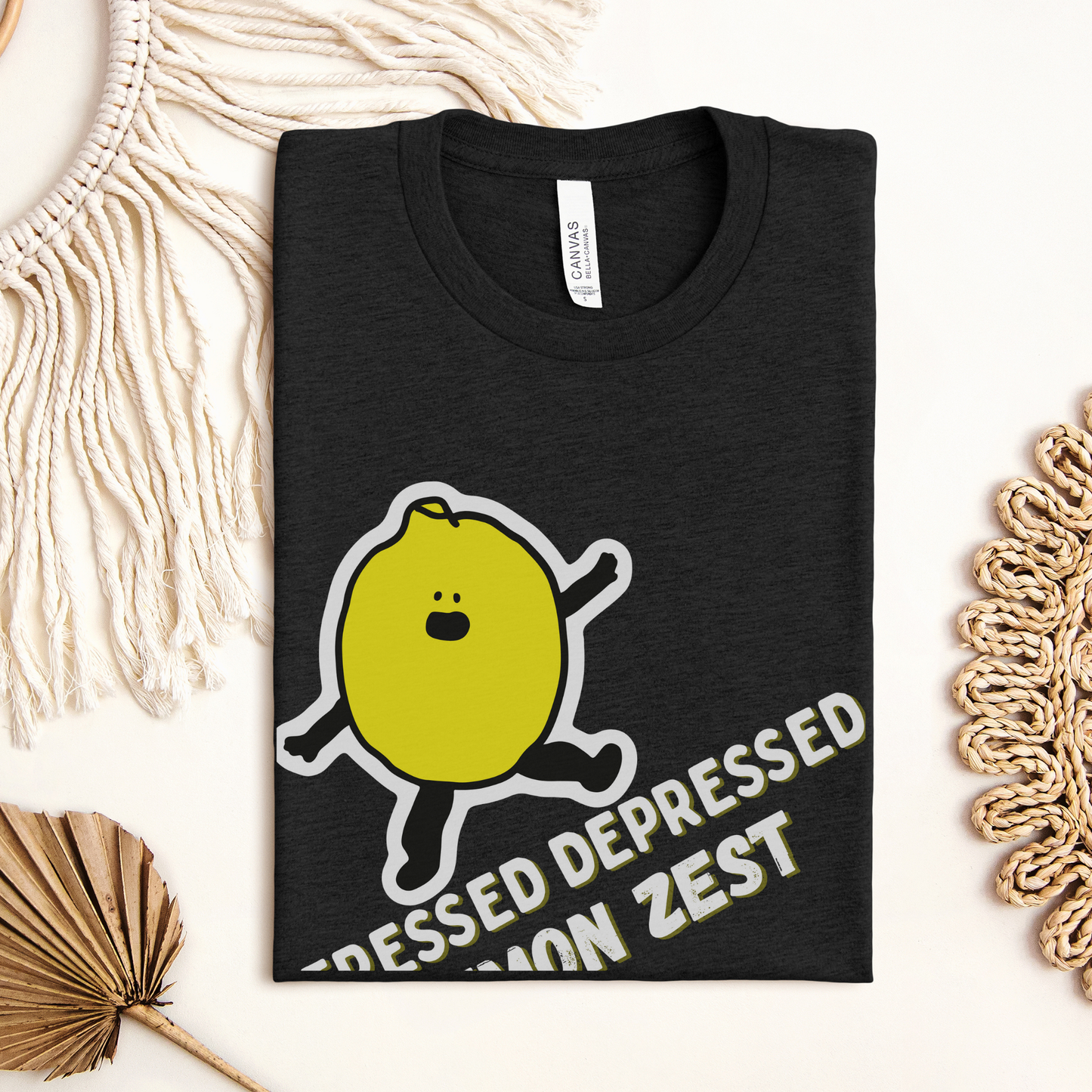 Stressed Depressed Lemon Zest™ | Staple Graphic Tee