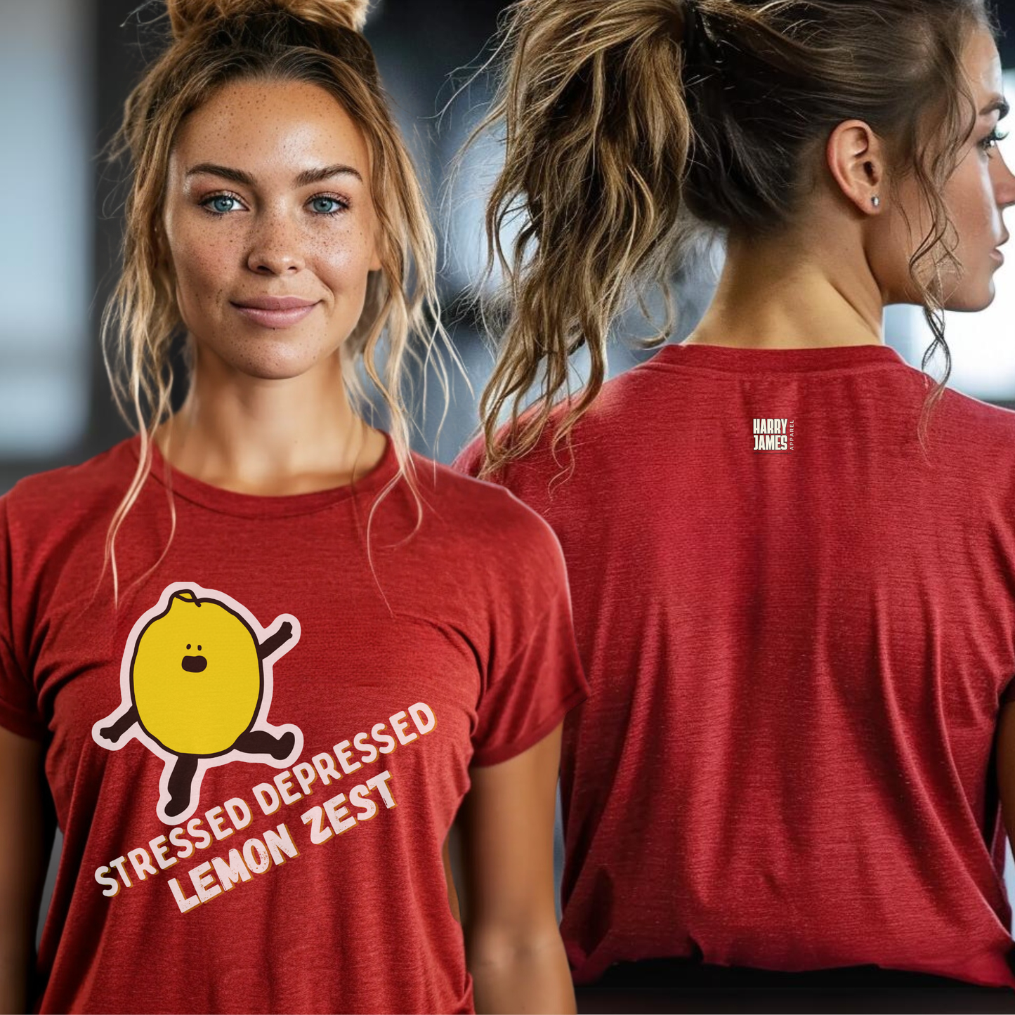 Stressed Depressed Lemon Zest™ | Staple Graphic Tee