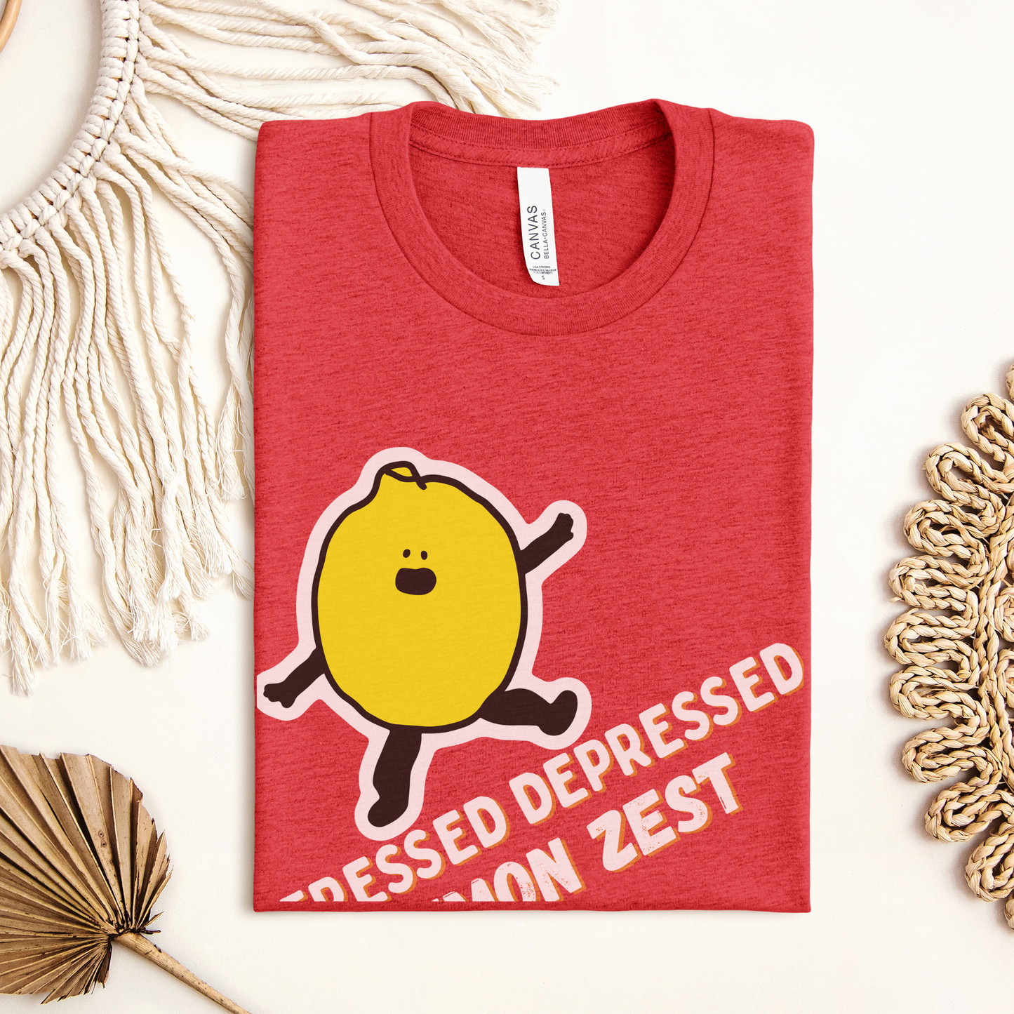 Stressed Depressed Lemon Zest™ | Staple Graphic Tee