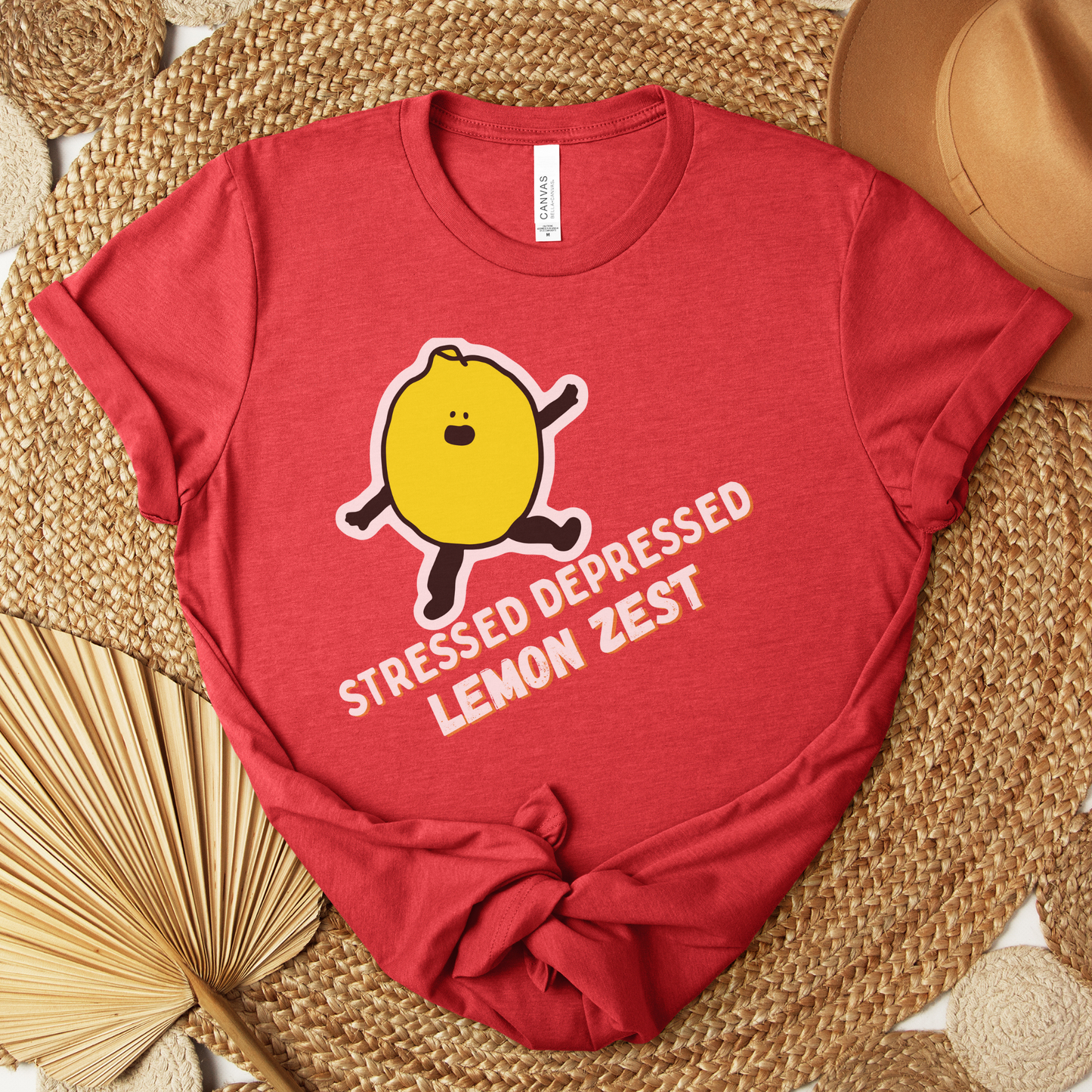 Stressed Depressed Lemon Zest™ | Staple Graphic Tee