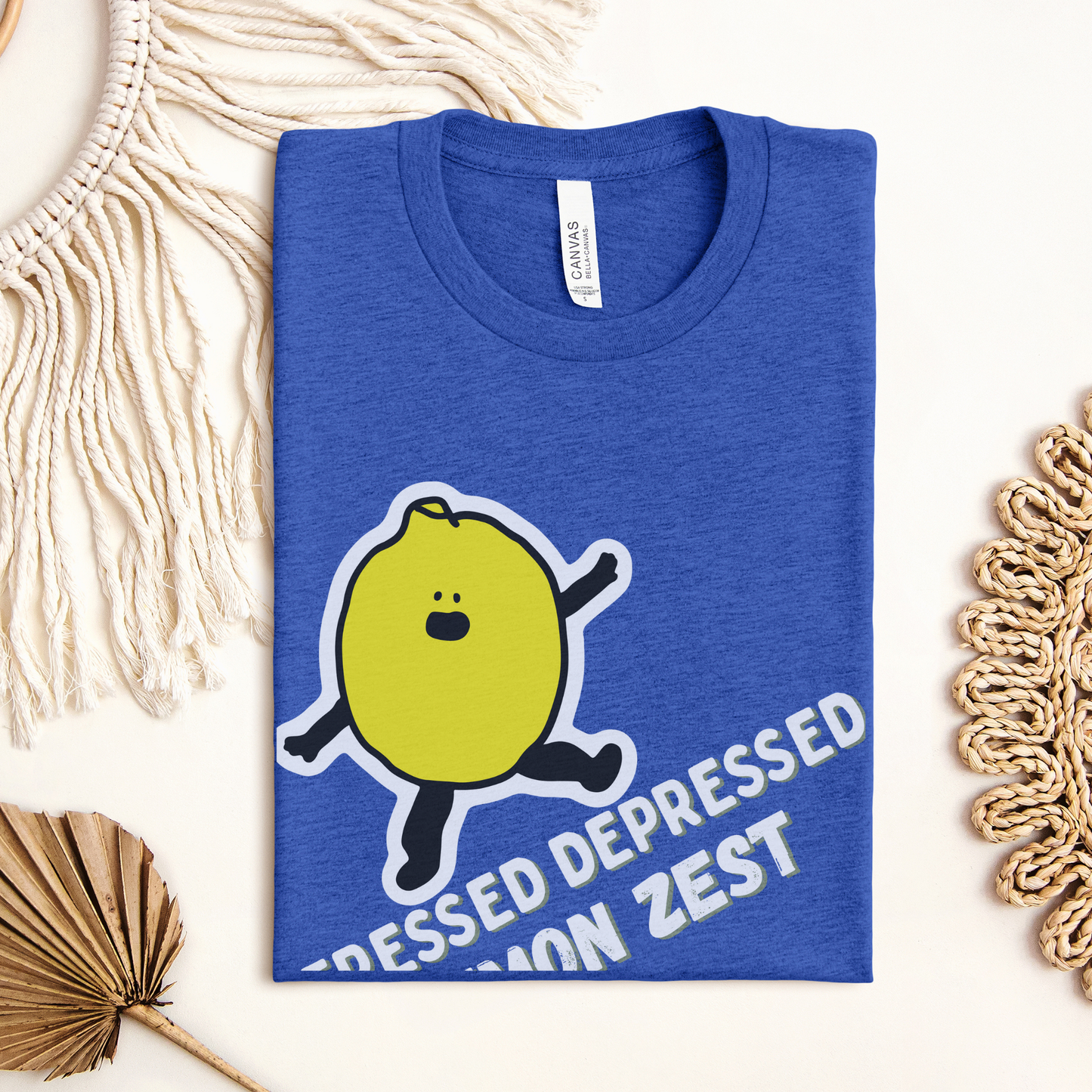 Stressed Depressed Lemon Zest™ | Staple Graphic Tee