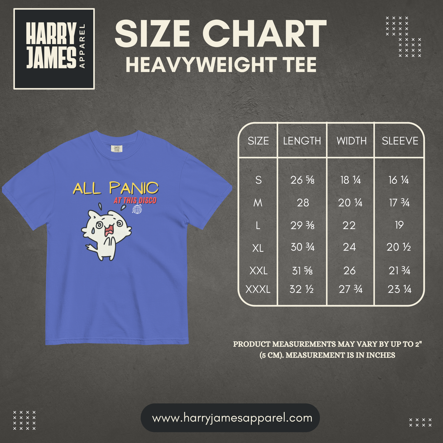 All Panic at This Disco™ | Heavyweight Graphic Tee