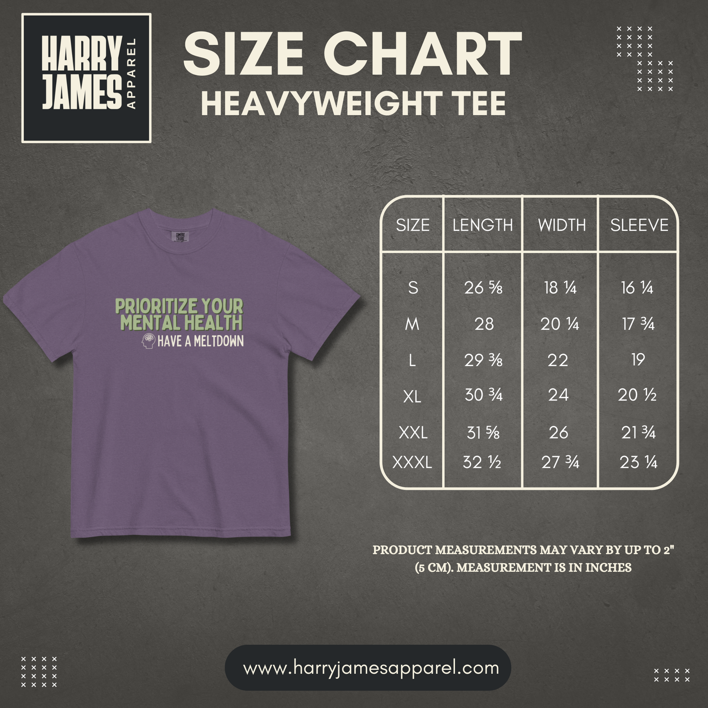 Prioritize Your Mental Health™ | Heavyweight Graphic Tee