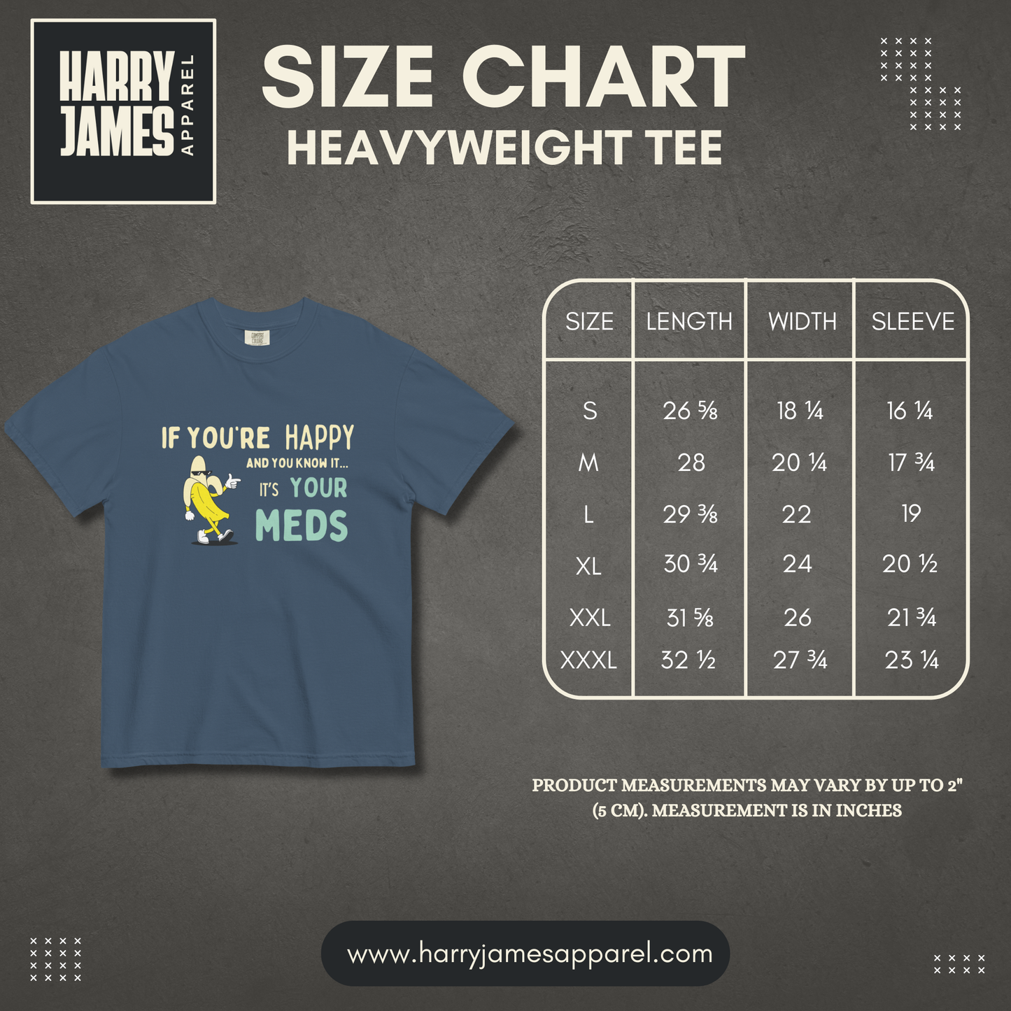 If You’re Happy™ | Heavyweight Graphic Tee