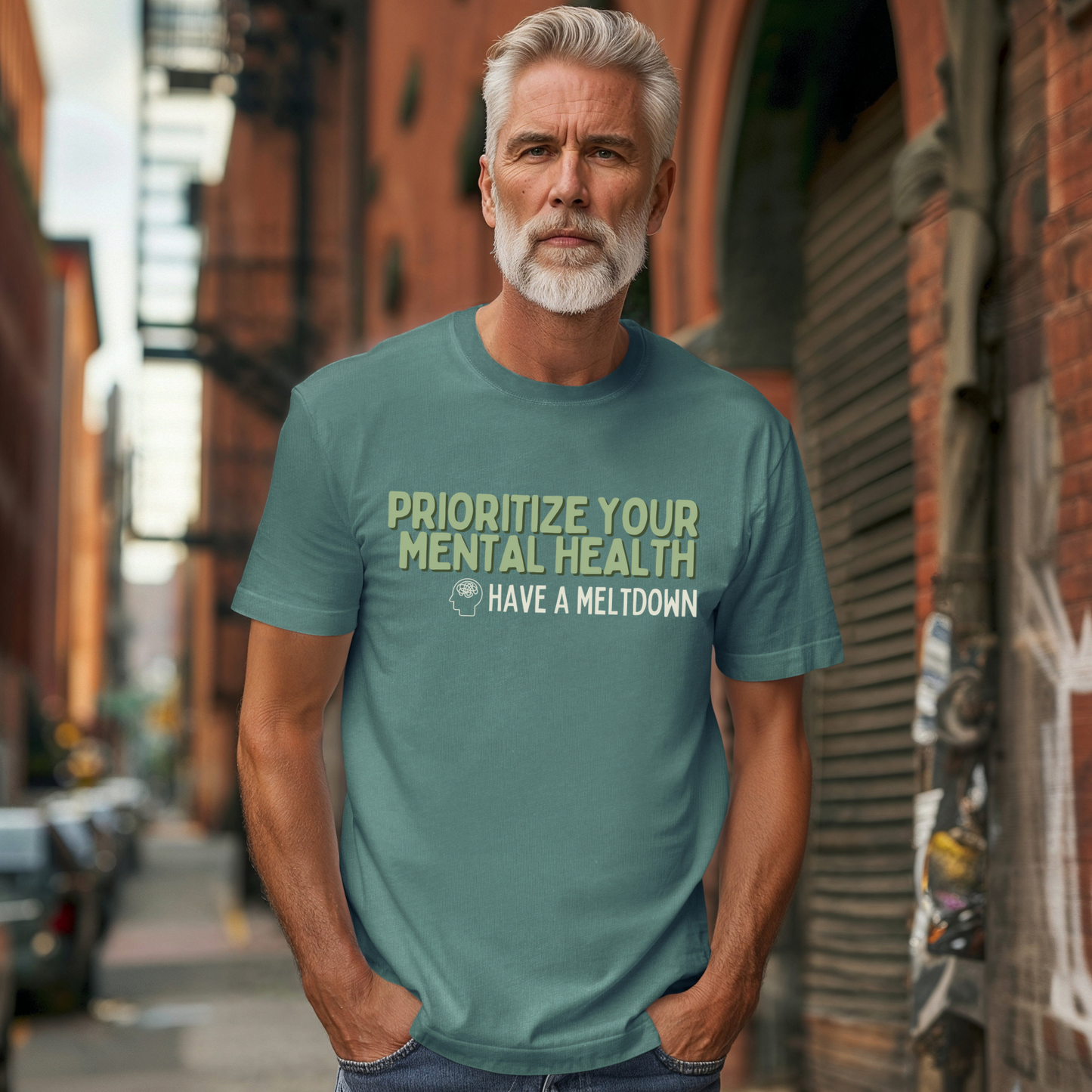 Prioritize Your Mental Health™ | Heavyweight Graphic Tee