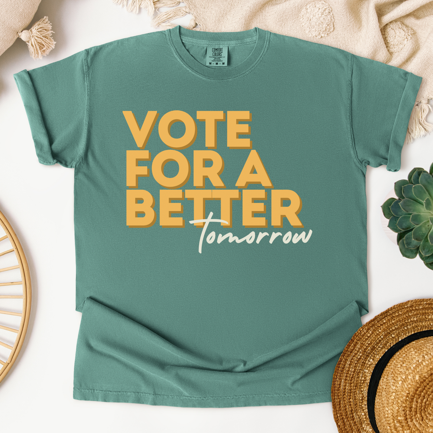 Vote For A Better Tomorrow™ | Heavyweight Graphic Tee