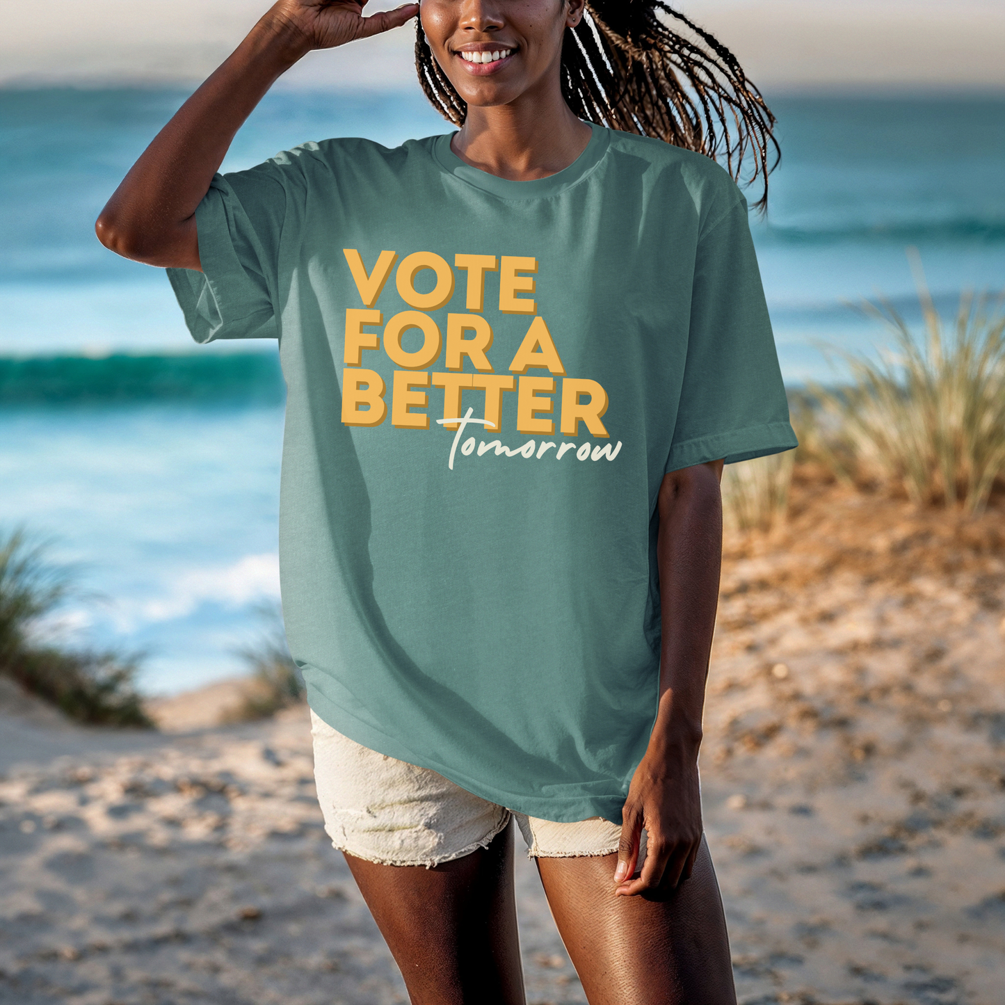 Vote For A Better Tomorrow™ | Heavyweight Graphic Tee