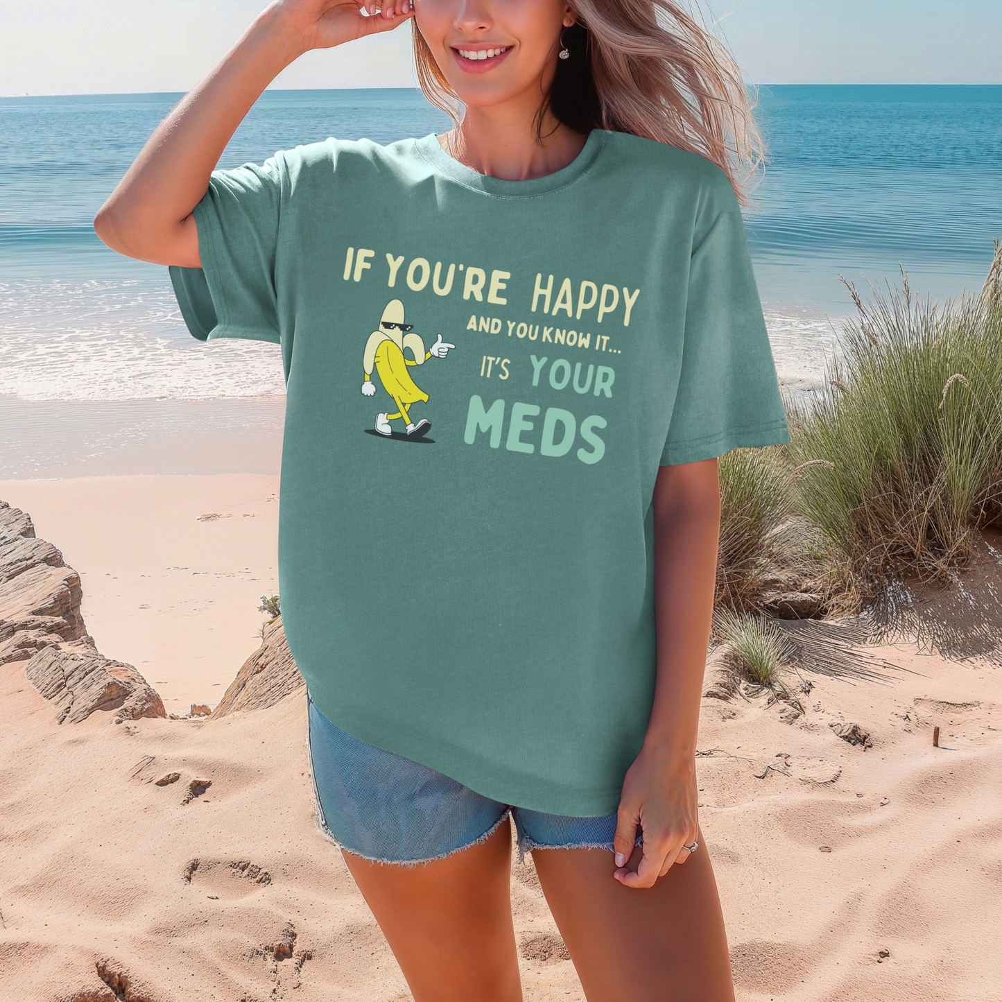 If You’re Happy™ | Heavyweight Graphic Tee