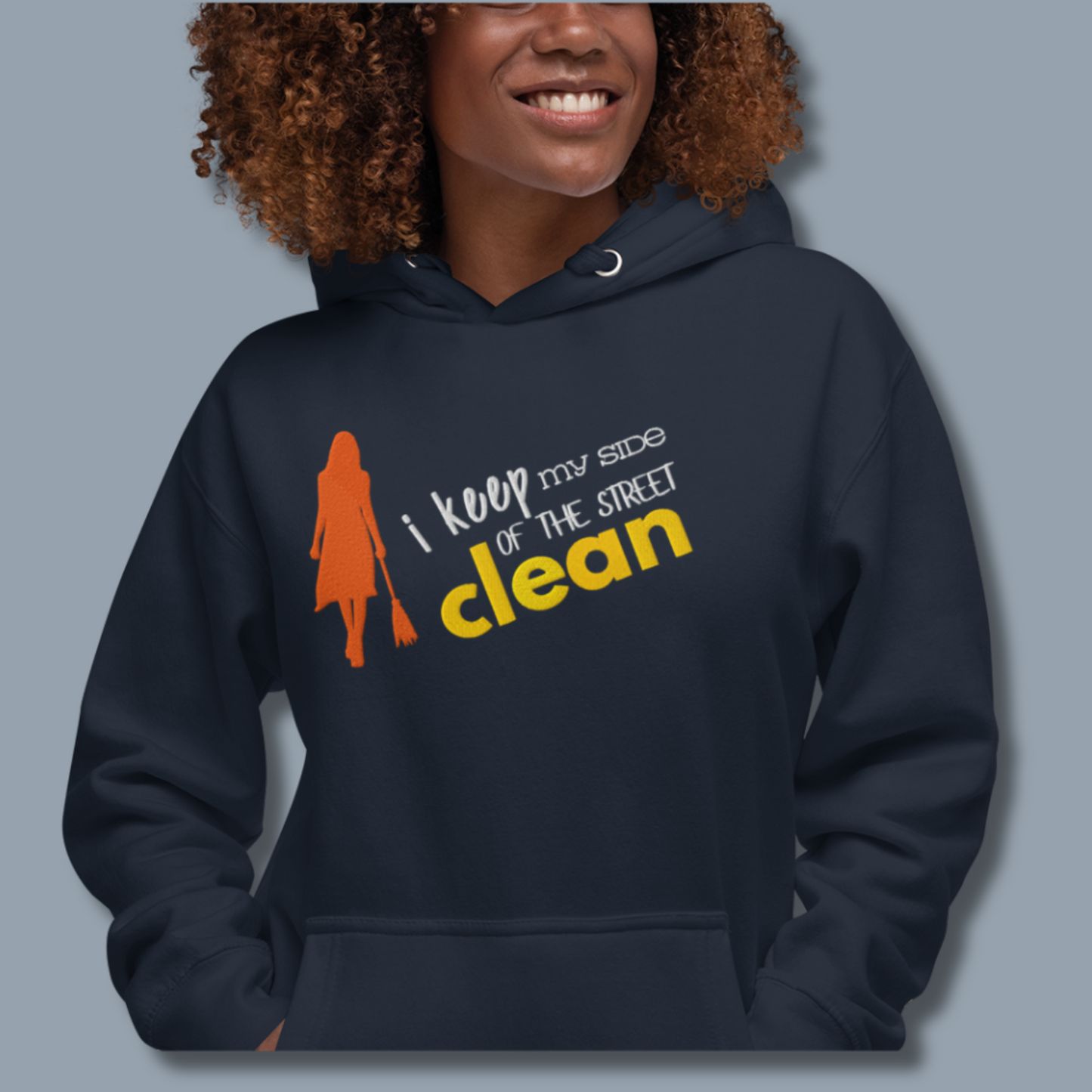I Keep My Side Clean™ | Premium Embroidered Hoodie