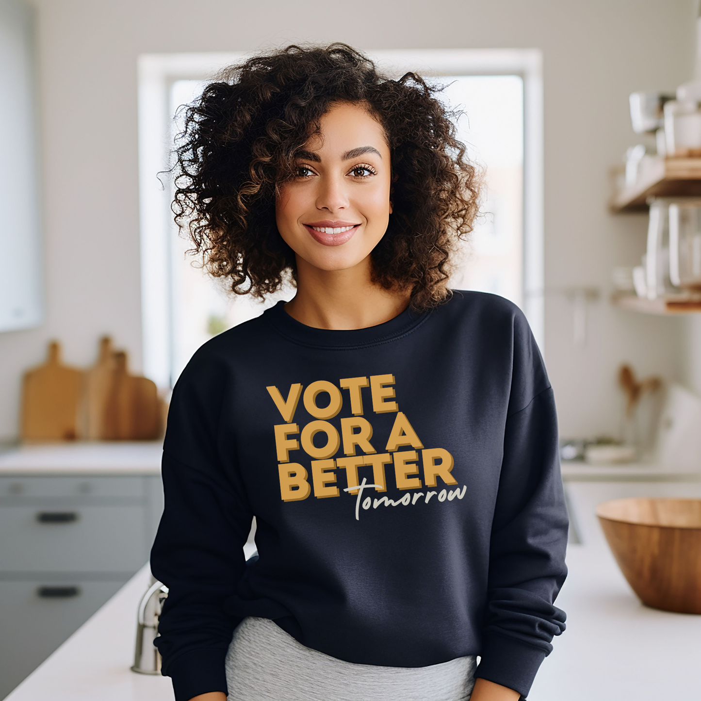Vote For A Better Tomorrow™ | Graphic Sweatshirt