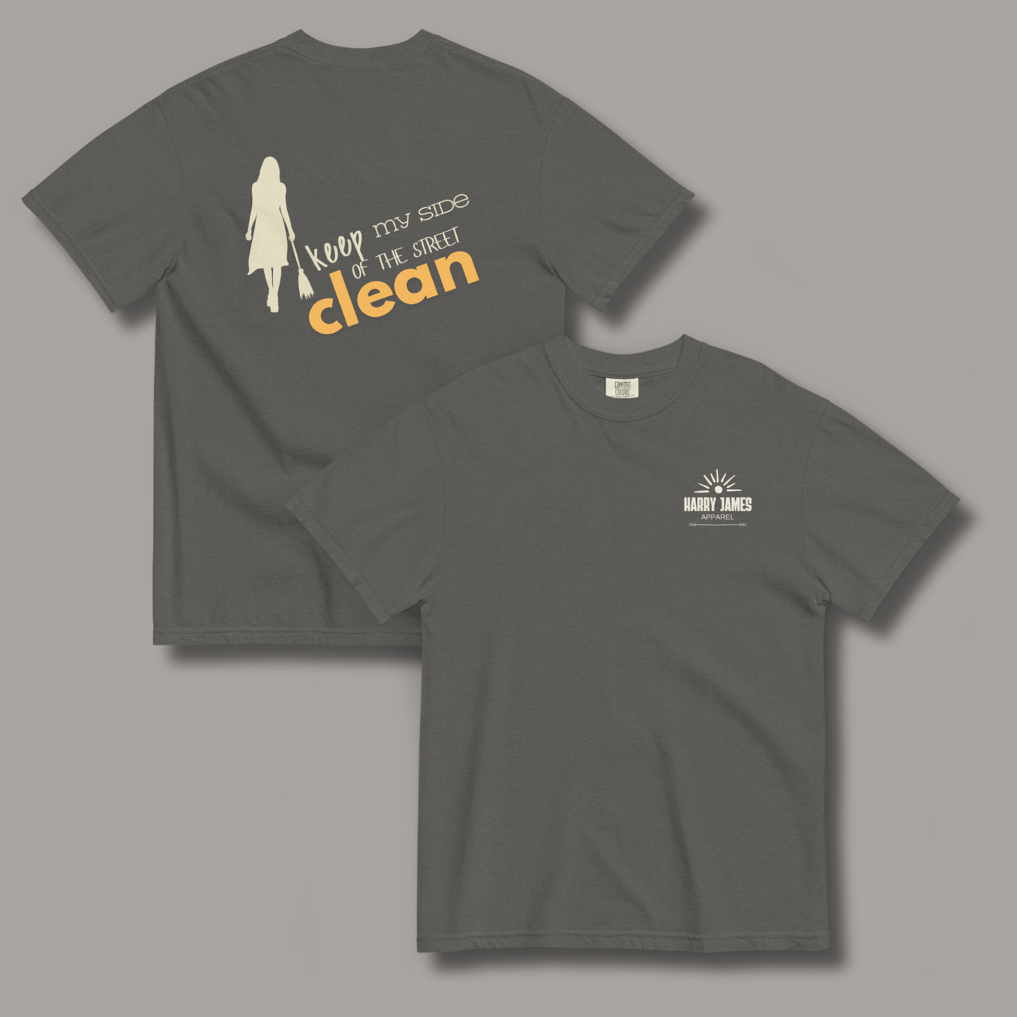 I Keep My Side Clean™ | Heavyweight Graphic Tee