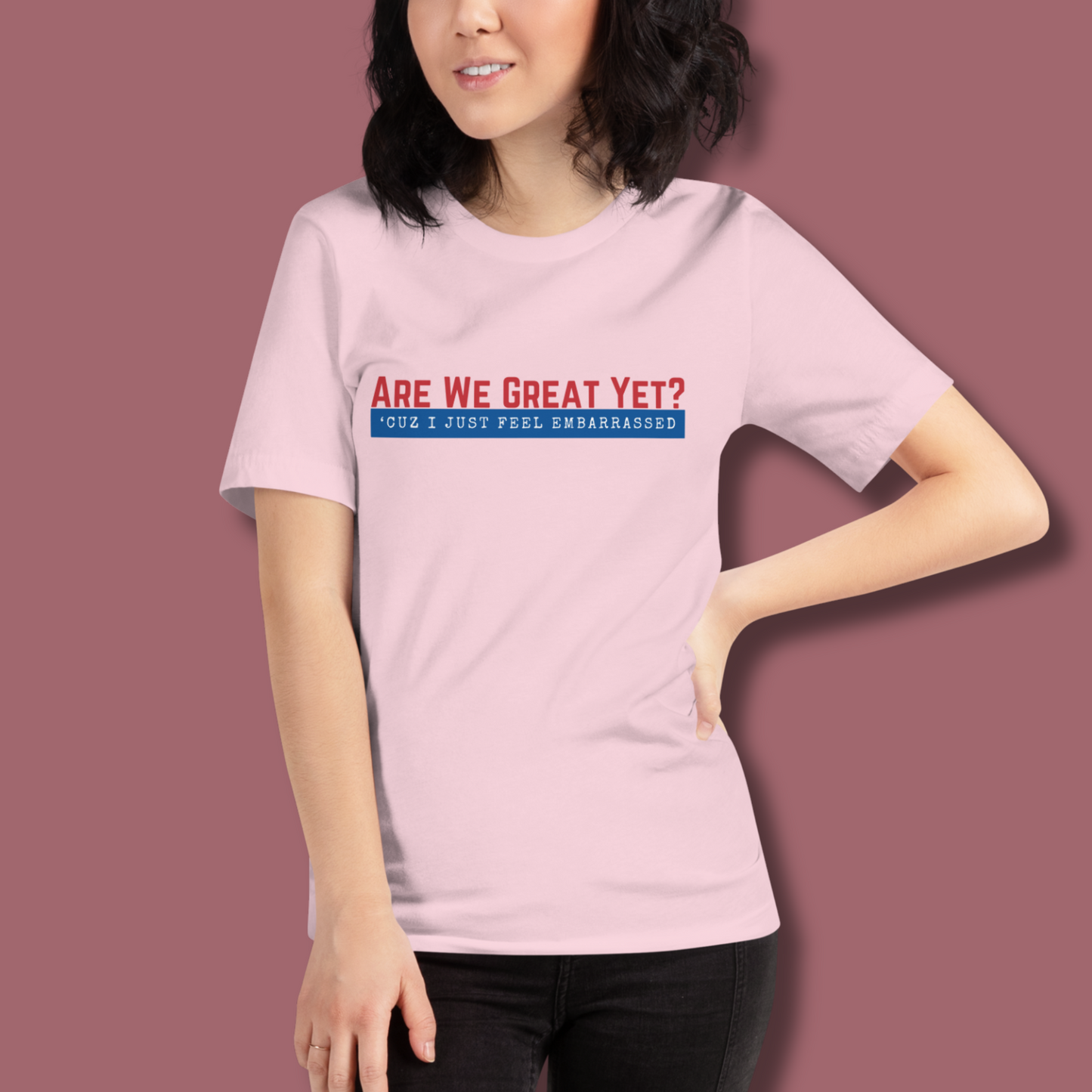 Are We Great Yet?™ | Staple Graphic Tee
