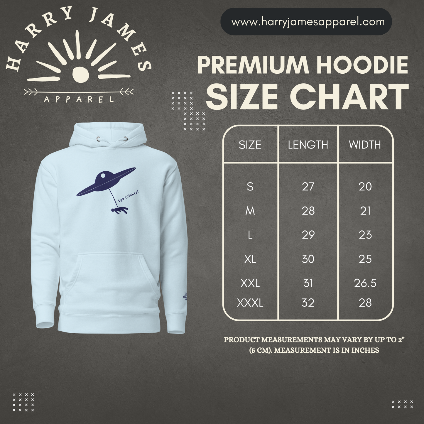 I Rather Get Abducted By Aliens™ Premium Embroidered Hoodie