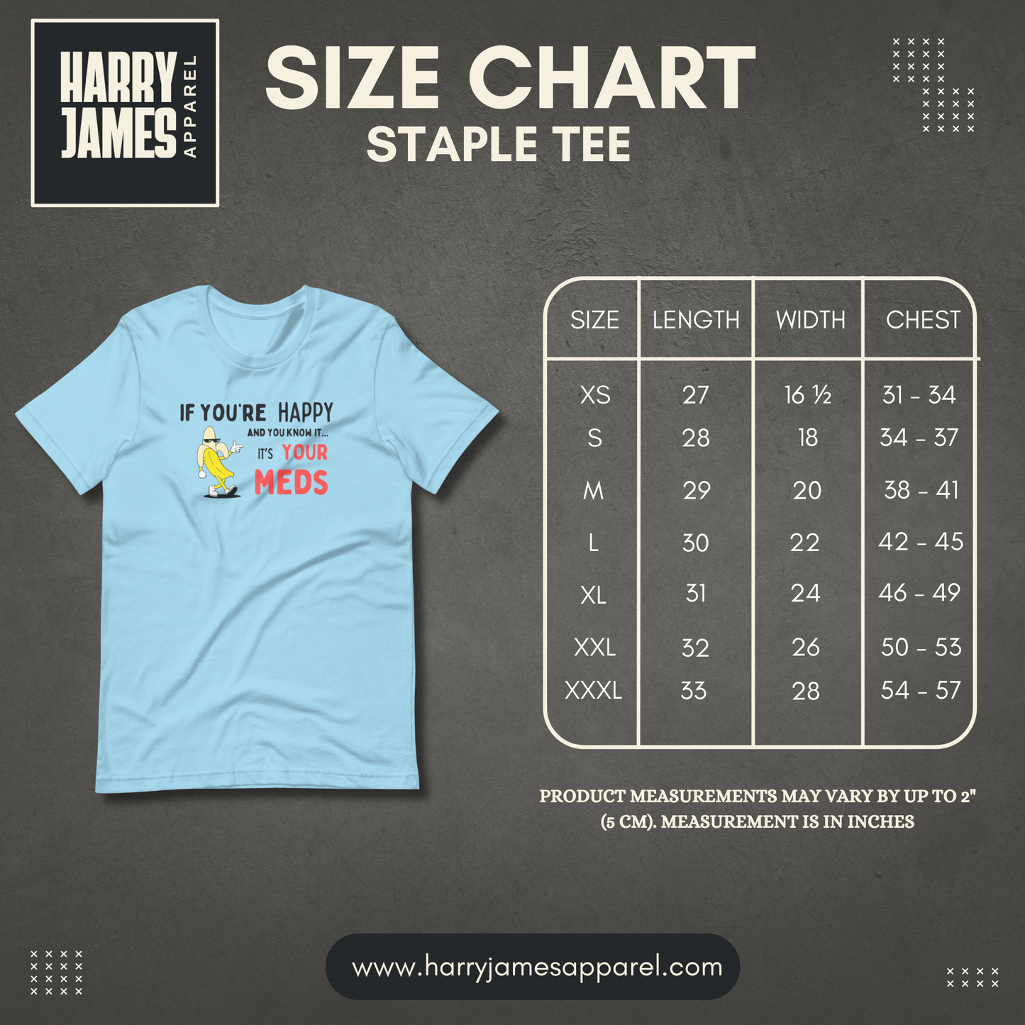 If You’re Happy™ | Graphic Staple Tee