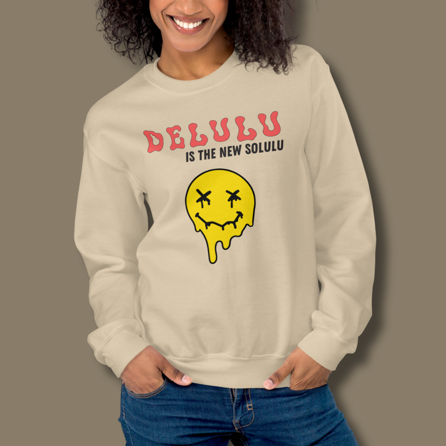 Delulu is the New Solulu™ | Graphic Sweatshirt