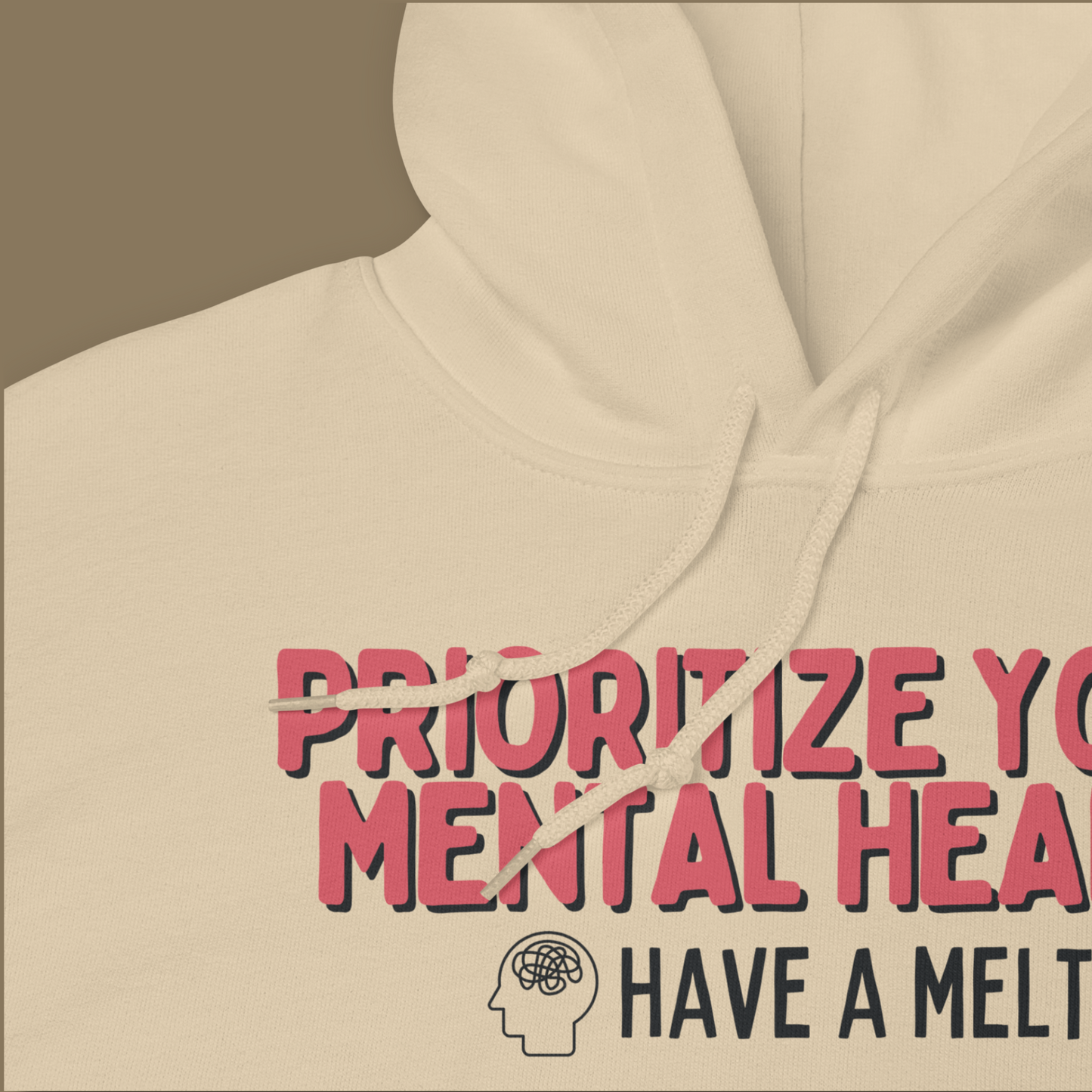 Prioritize Your Mental Health™ | Graphic Hoodie