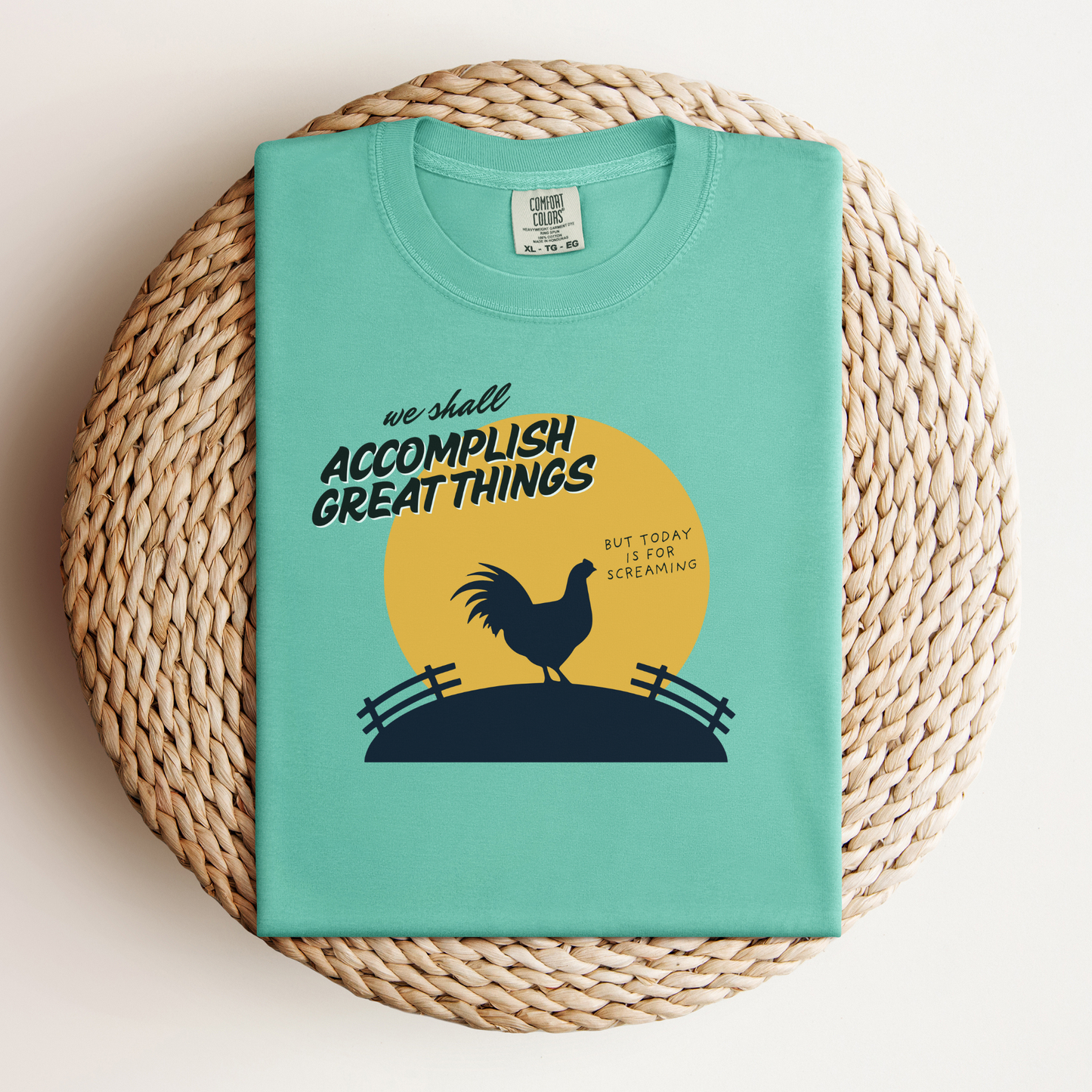 Today is for Screaming™ | Heavyweight Graphic Tee