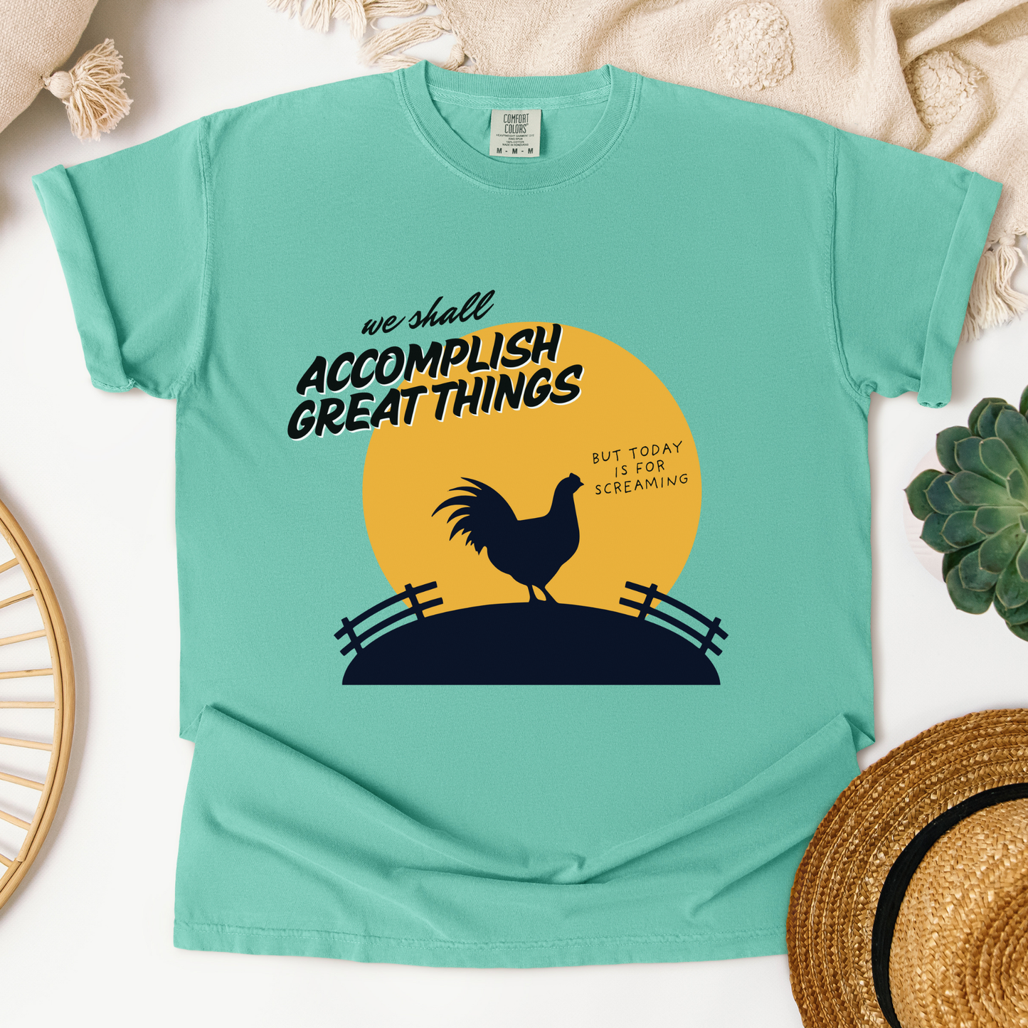 Today is for Screaming™ | Heavyweight Graphic Tee