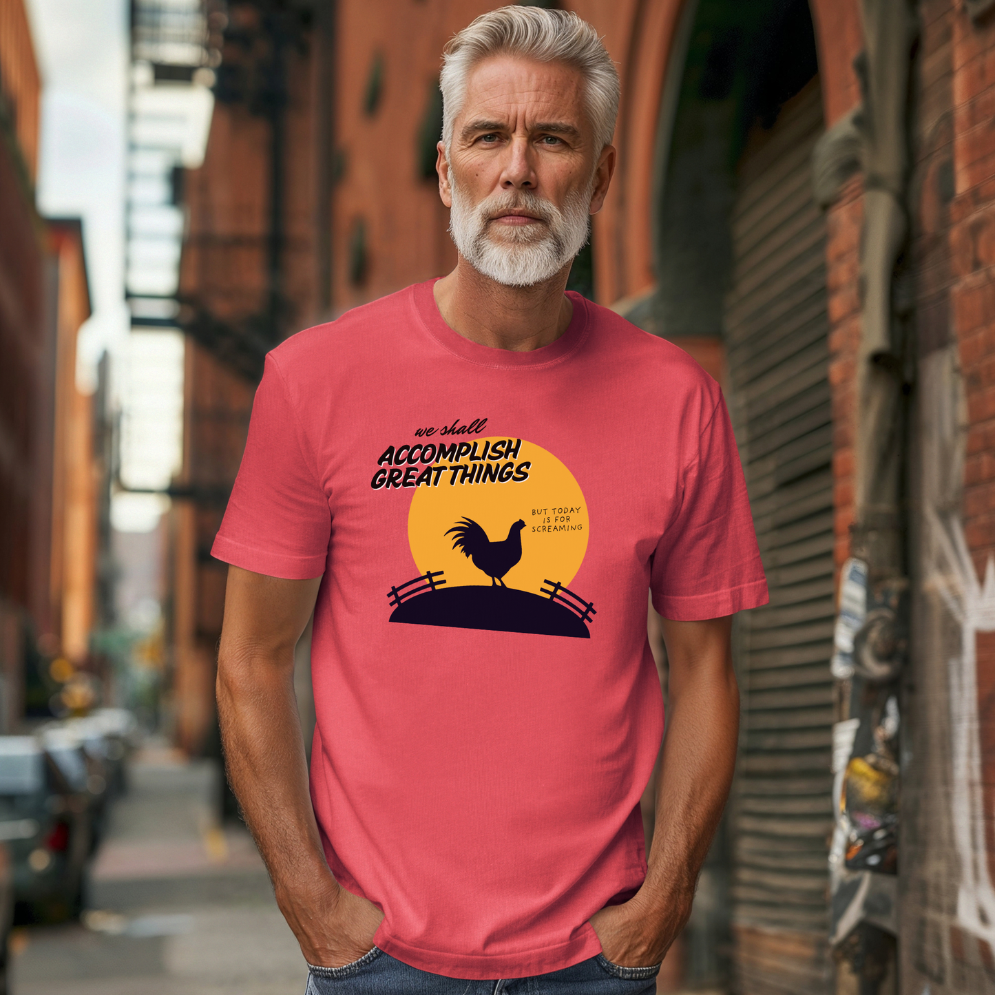 Today is for Screaming™ | Heavyweight Graphic Tee