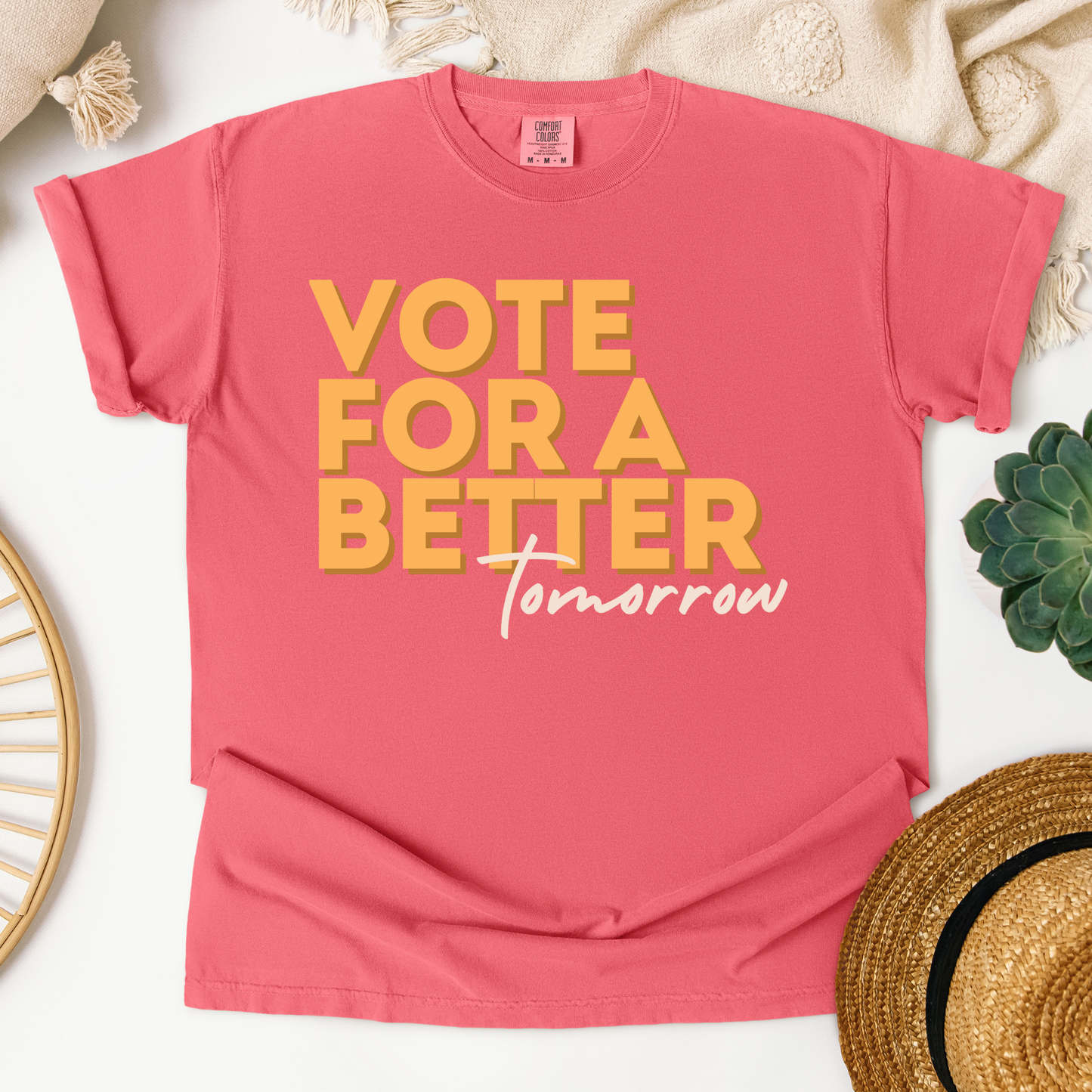 Vote For A Better Tomorrow™ | Heavyweight Graphic Tee