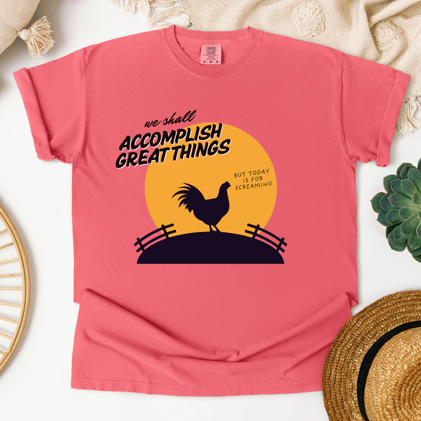 Today is for Screaming™ | Heavyweight Graphic Tee