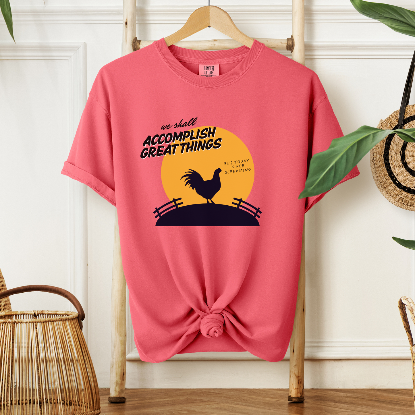 Today is for Screaming™ | Heavyweight Graphic Tee