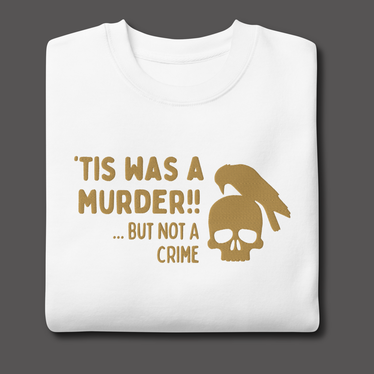 Murder of Crows™ | Premium Embroidered Sweatshirt
