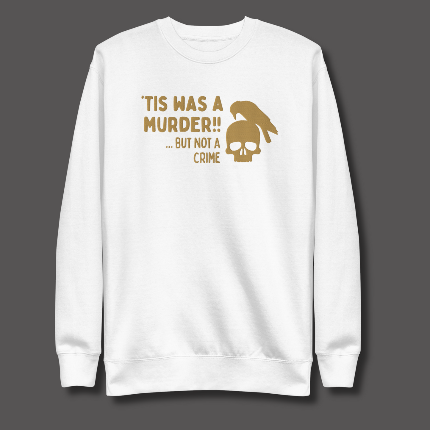 Murder of Crows™ | Premium Embroidered Sweatshirt