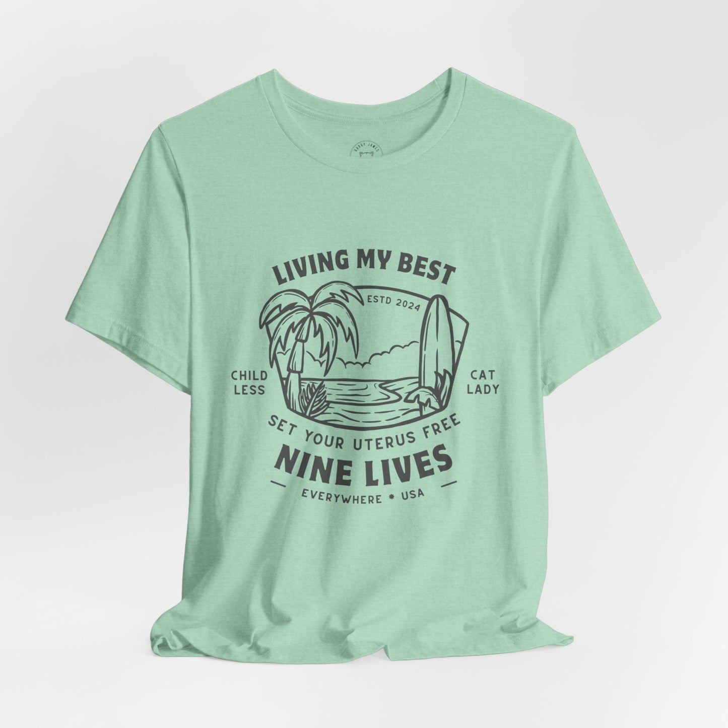 LIVING MY BEST 9 LIVES™ TEE