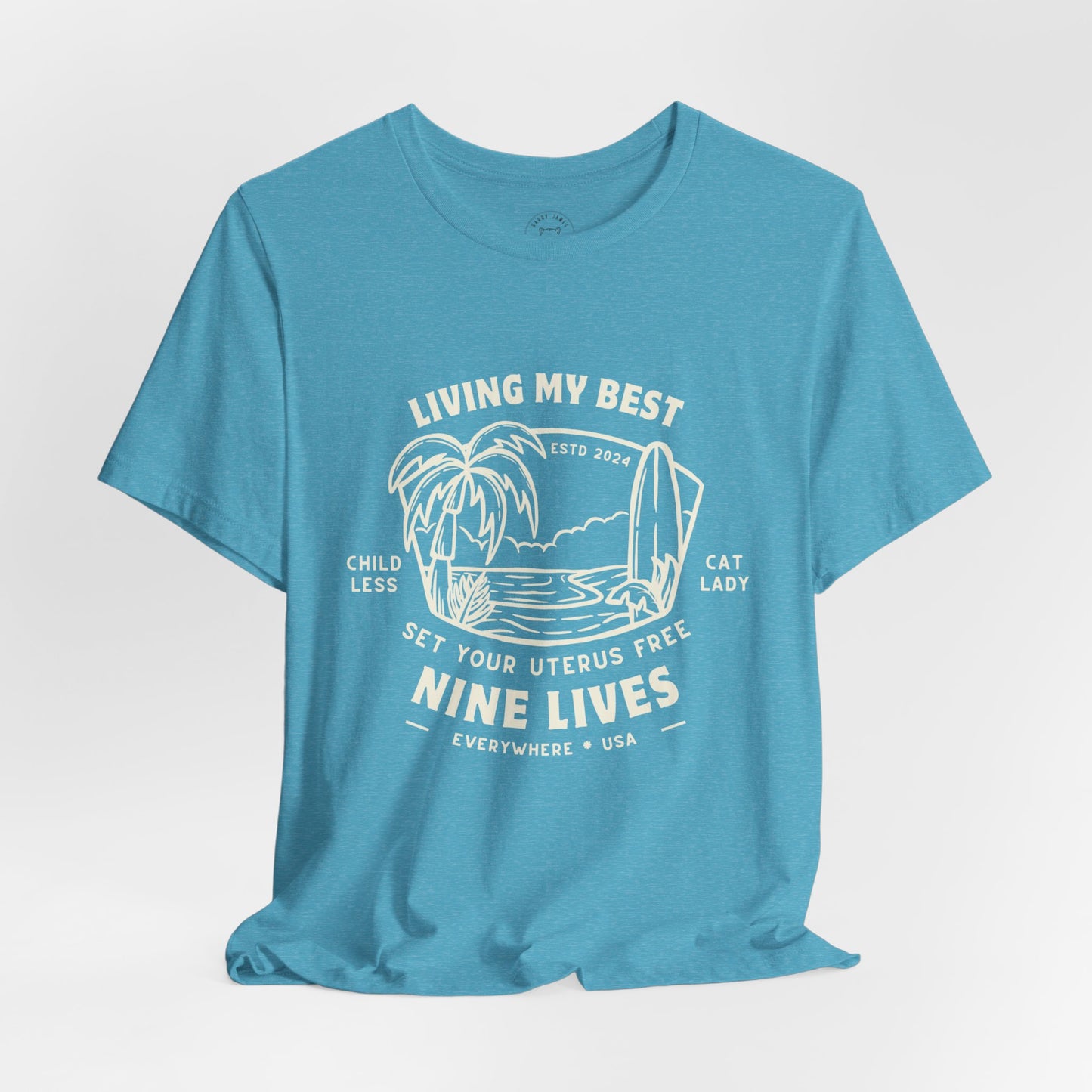 LIVING MY BEST 9 LIVES™ TEE